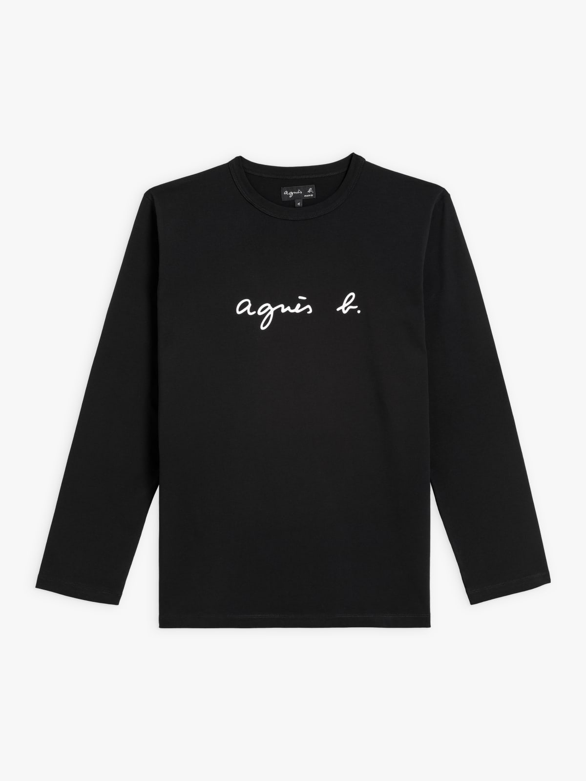 black Cool "agnès b." t-shirt
