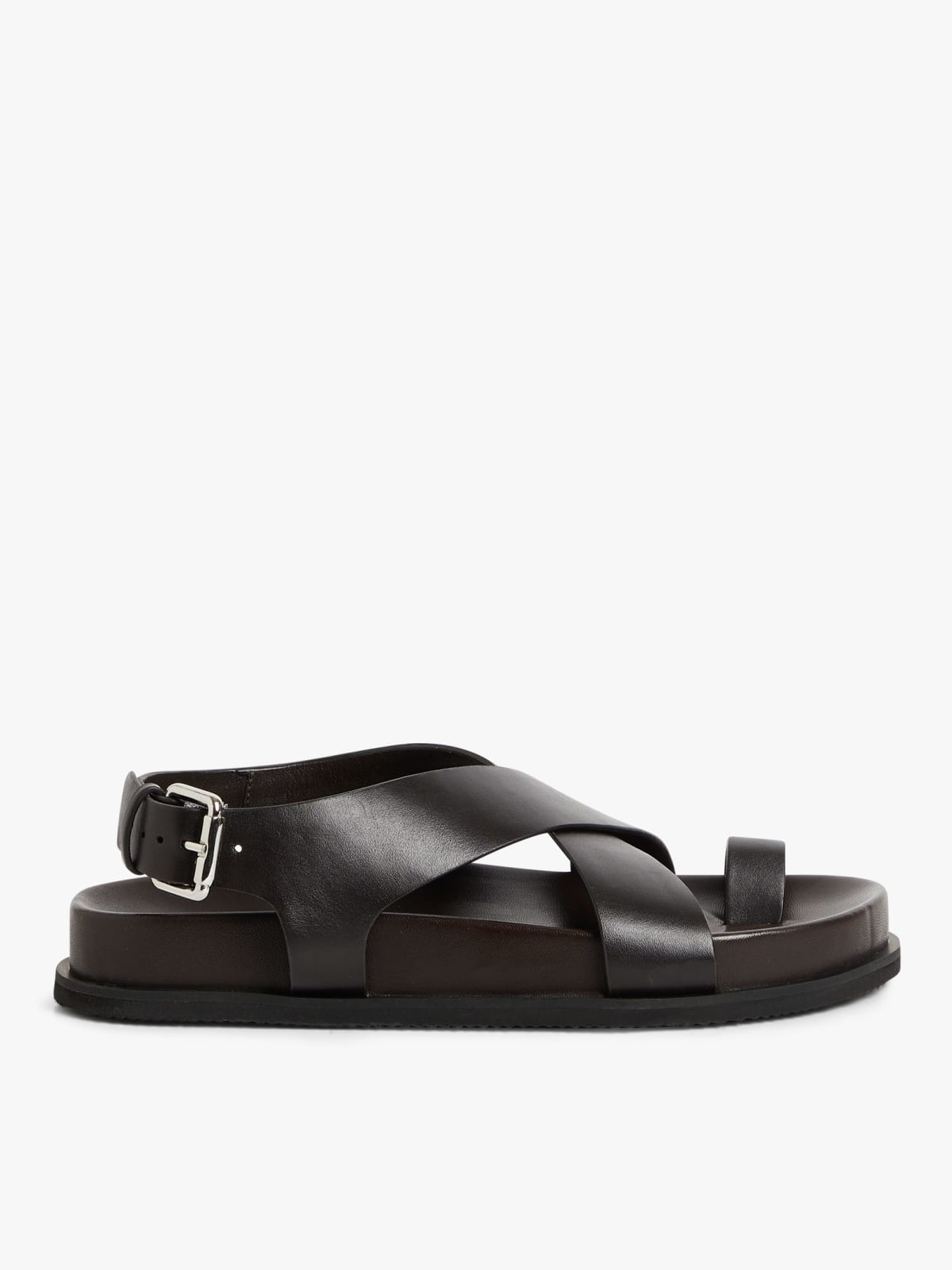 brown Yela cowhide sandals
