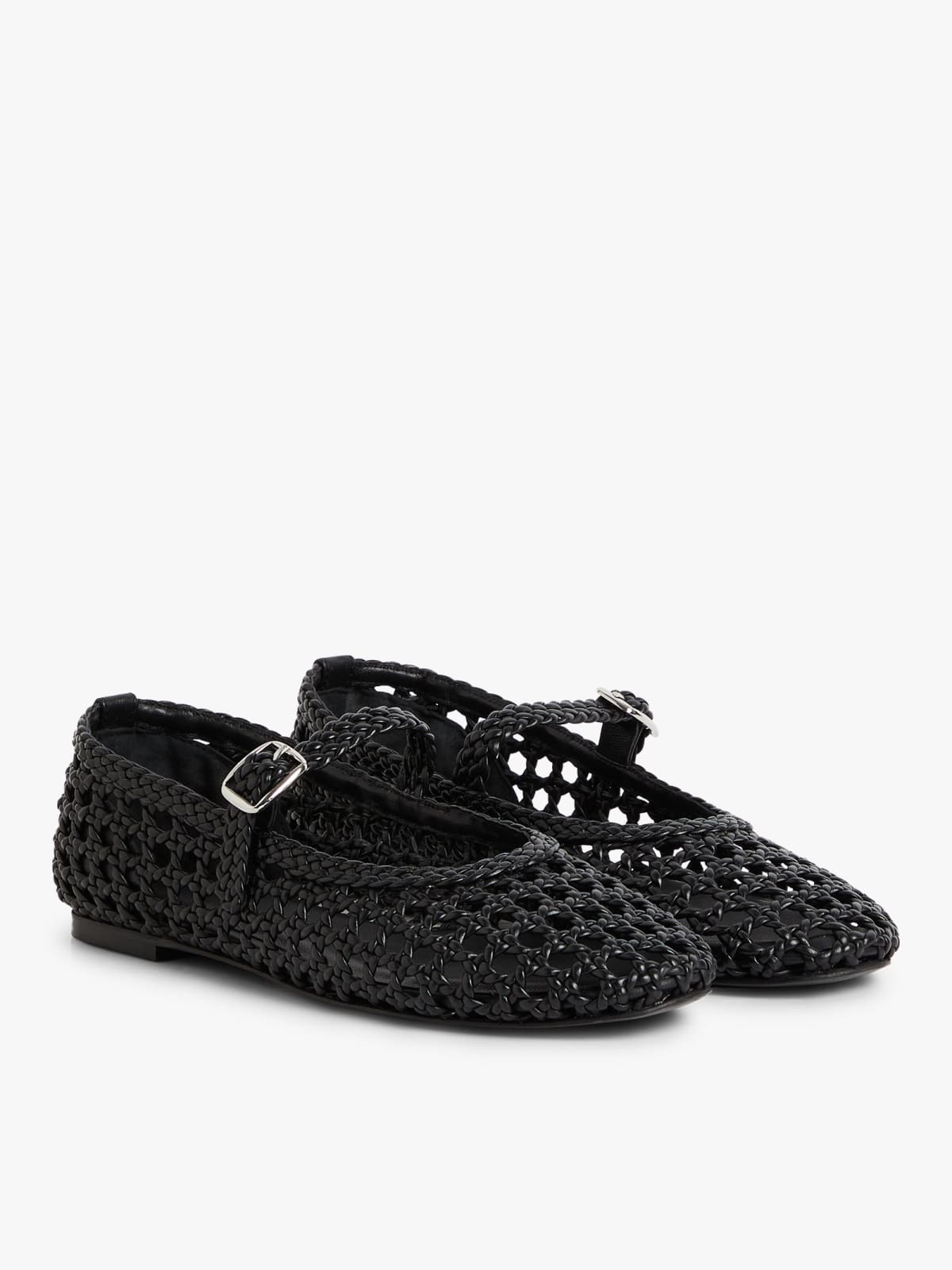 black Ginee cowhide Mary Janes