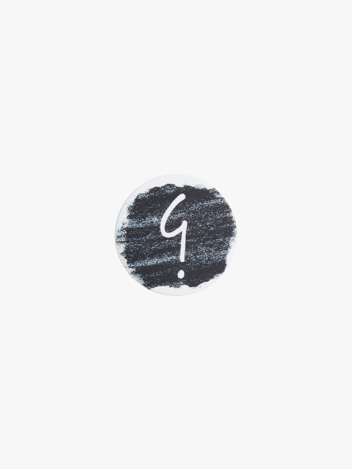 small B. Craie steel badge