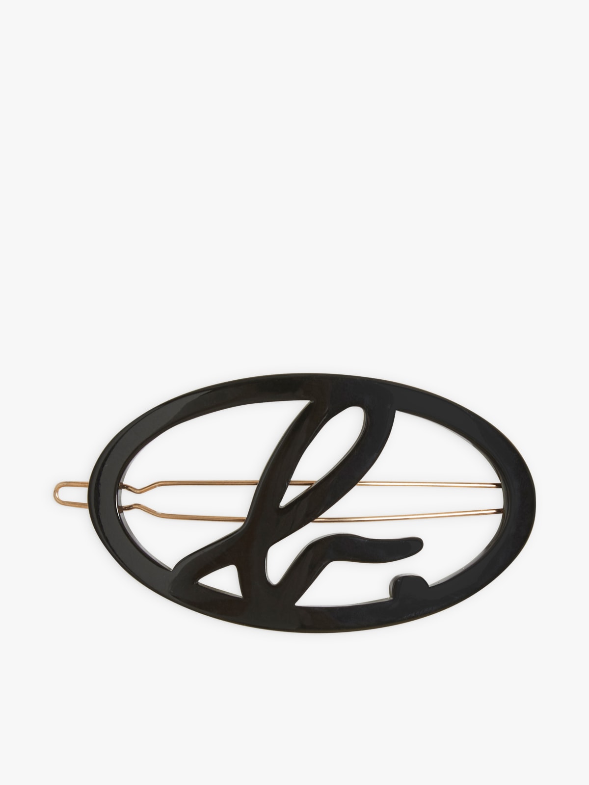 black "b." logo clip