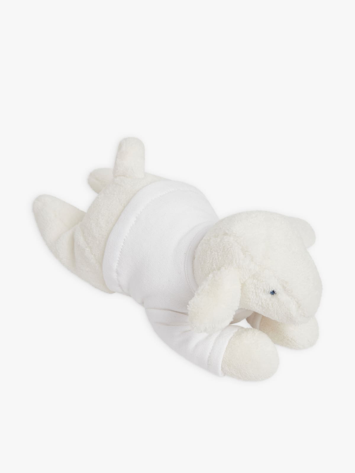white cotton fleece Agneau toy