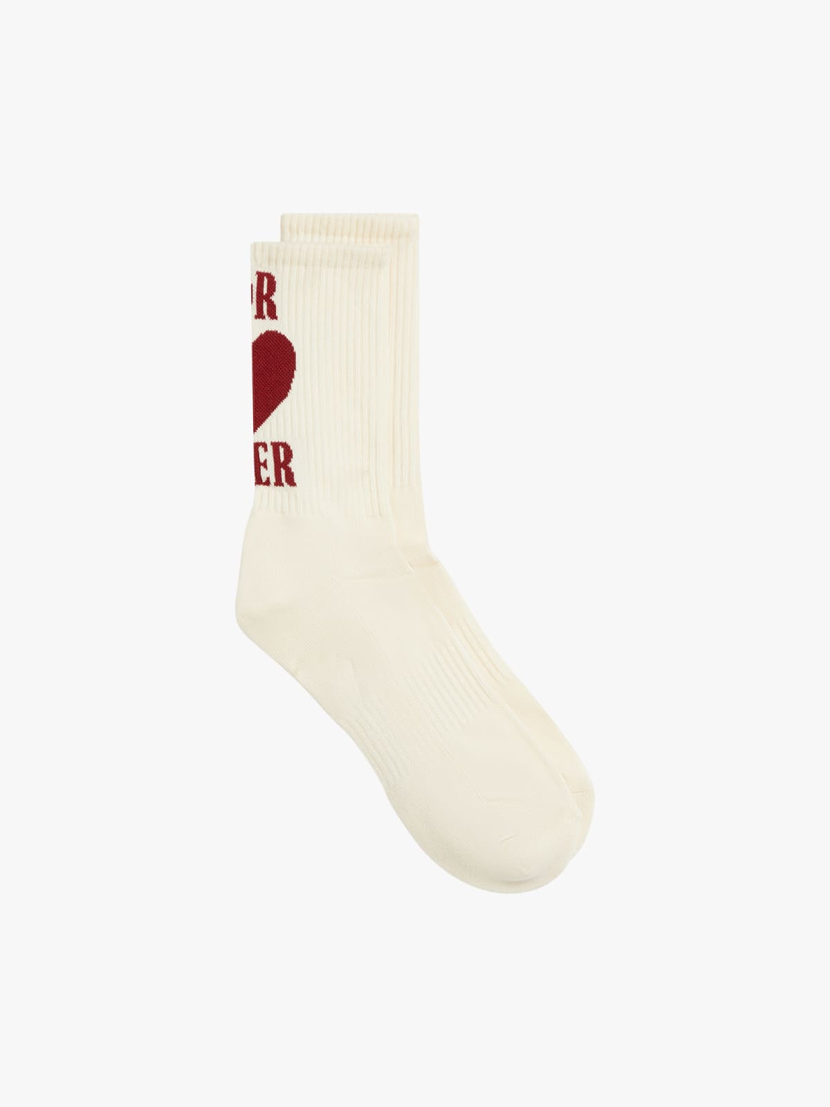 white Oscar cotton socks