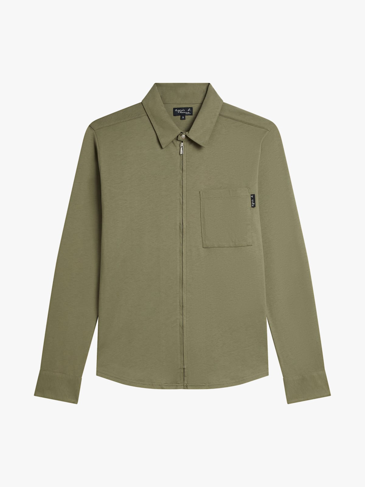 green cotton Métro shirt