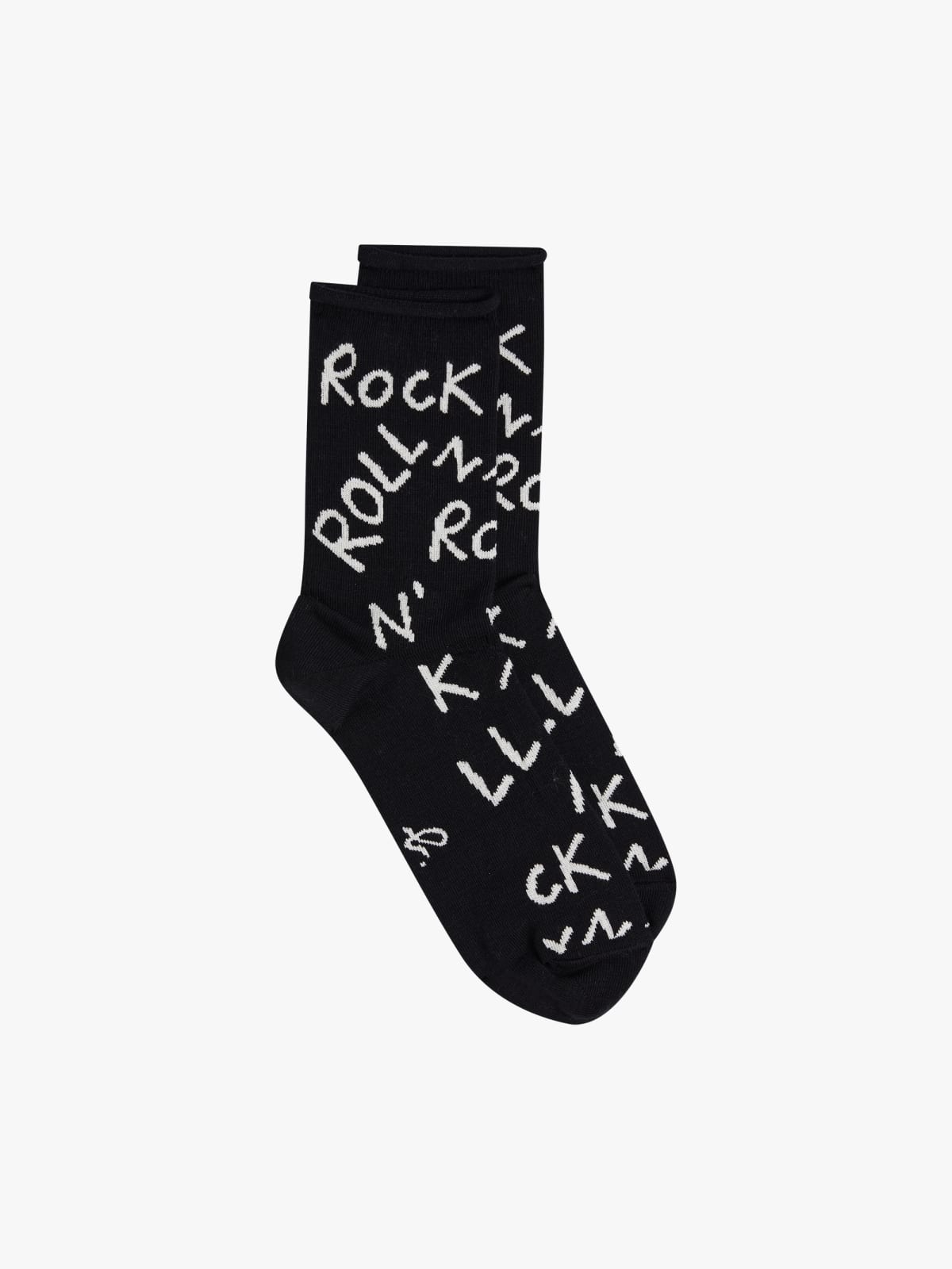 black Steve cotton socks