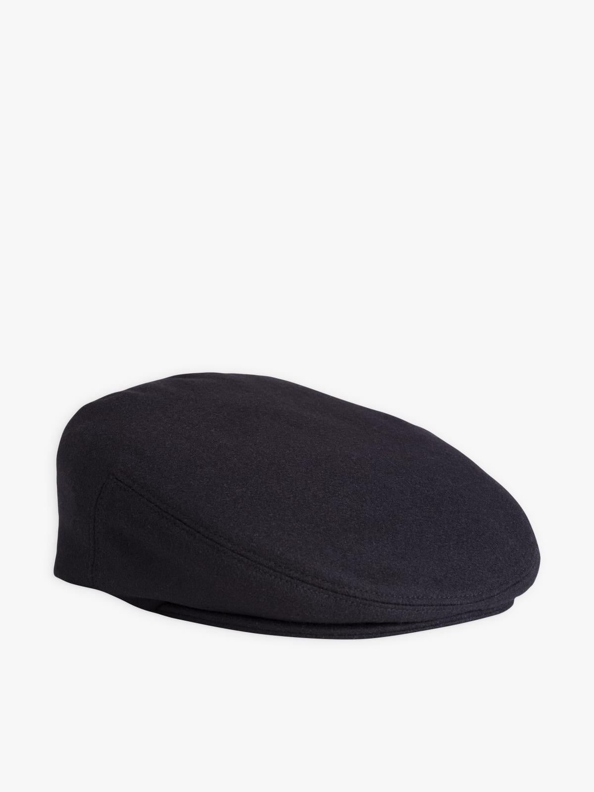 black wool Yann cap