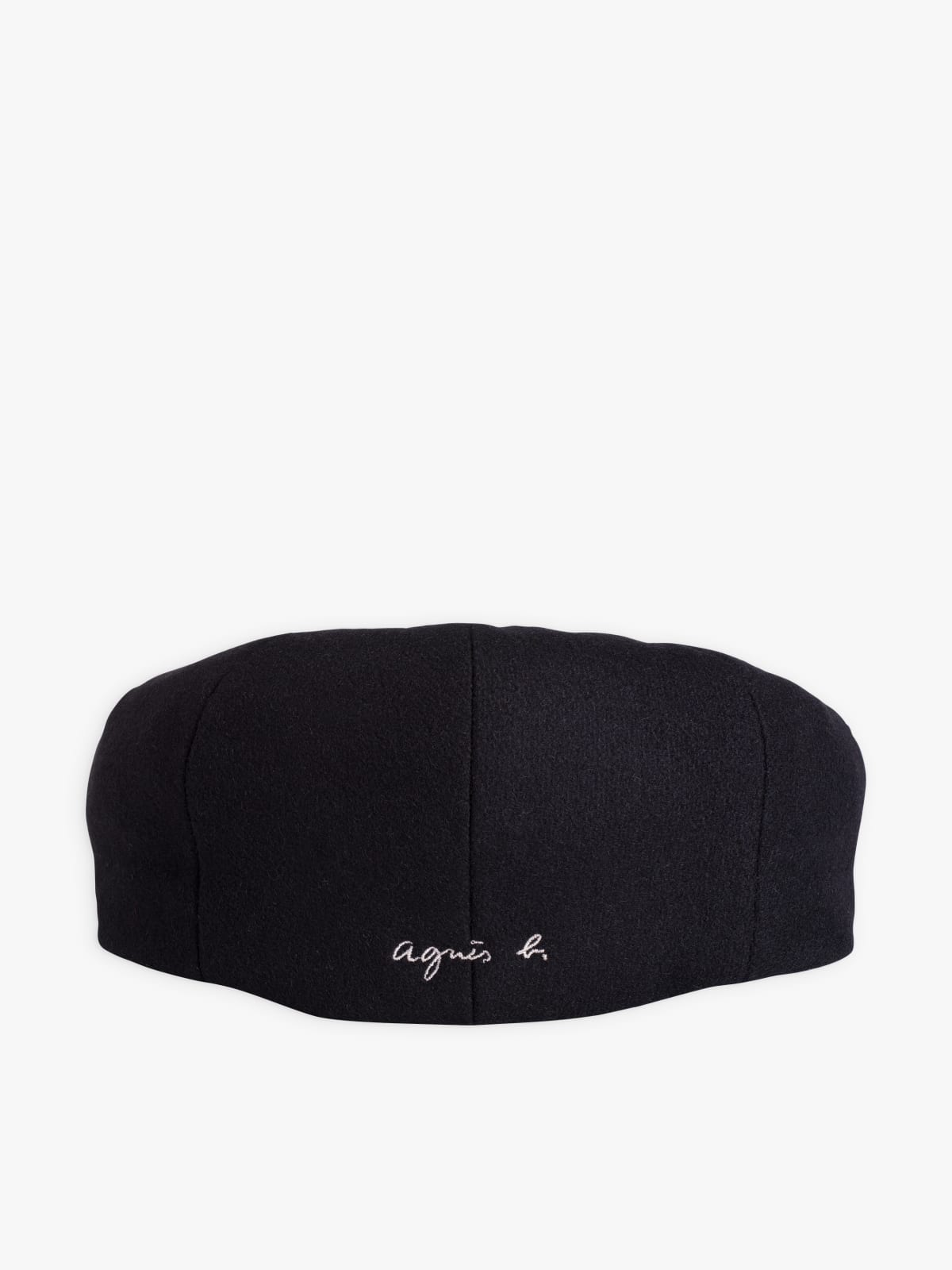 black wool Yann cap
