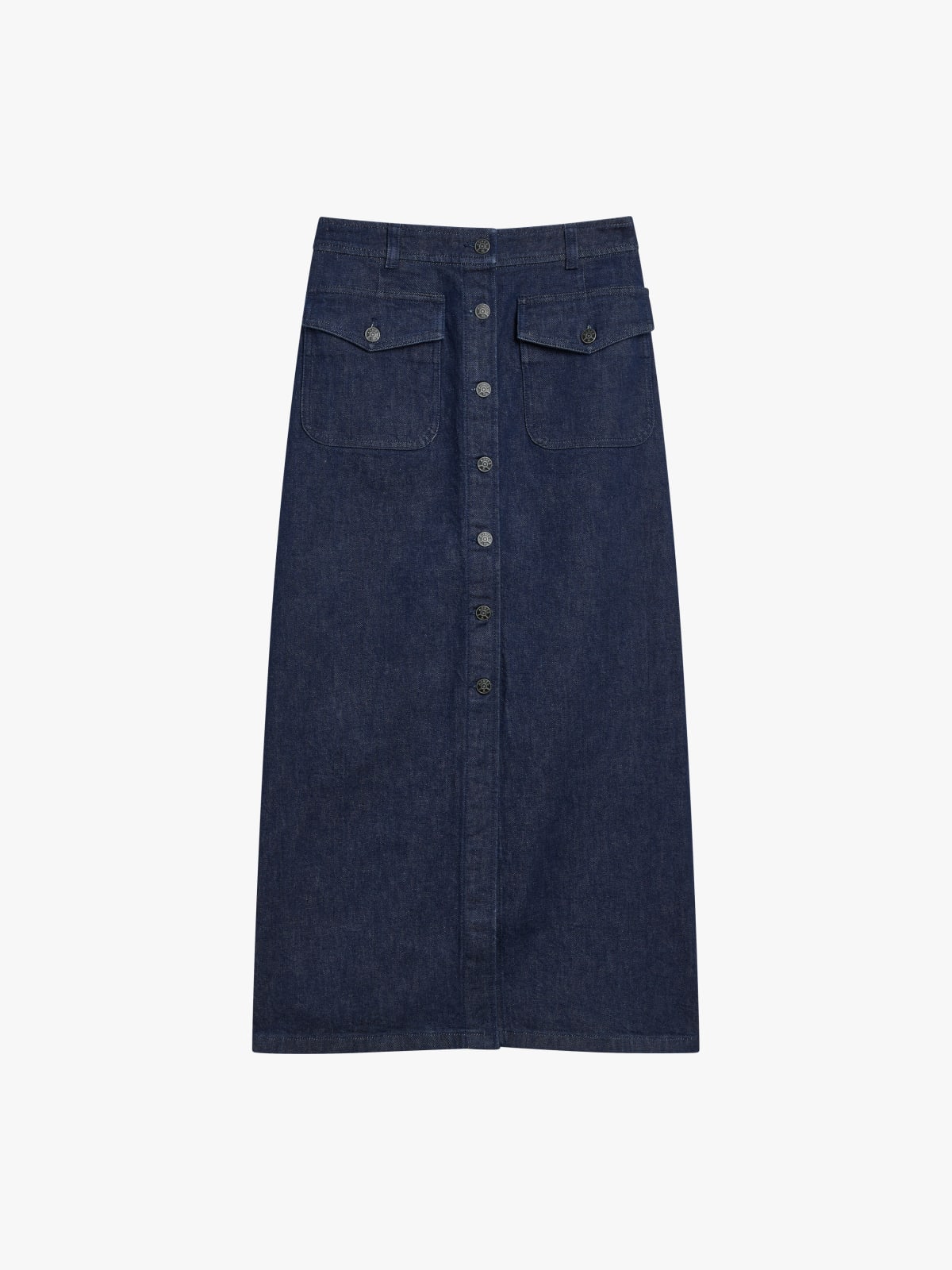 blue denim Traction skirt