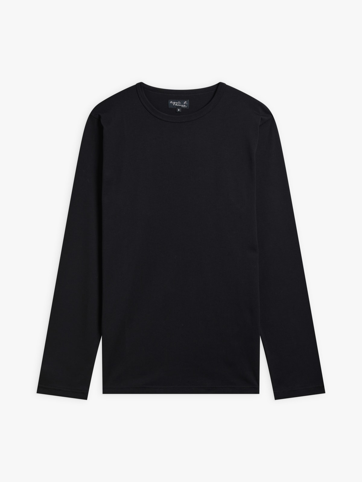 black Coulos cotton digital print t-shirt