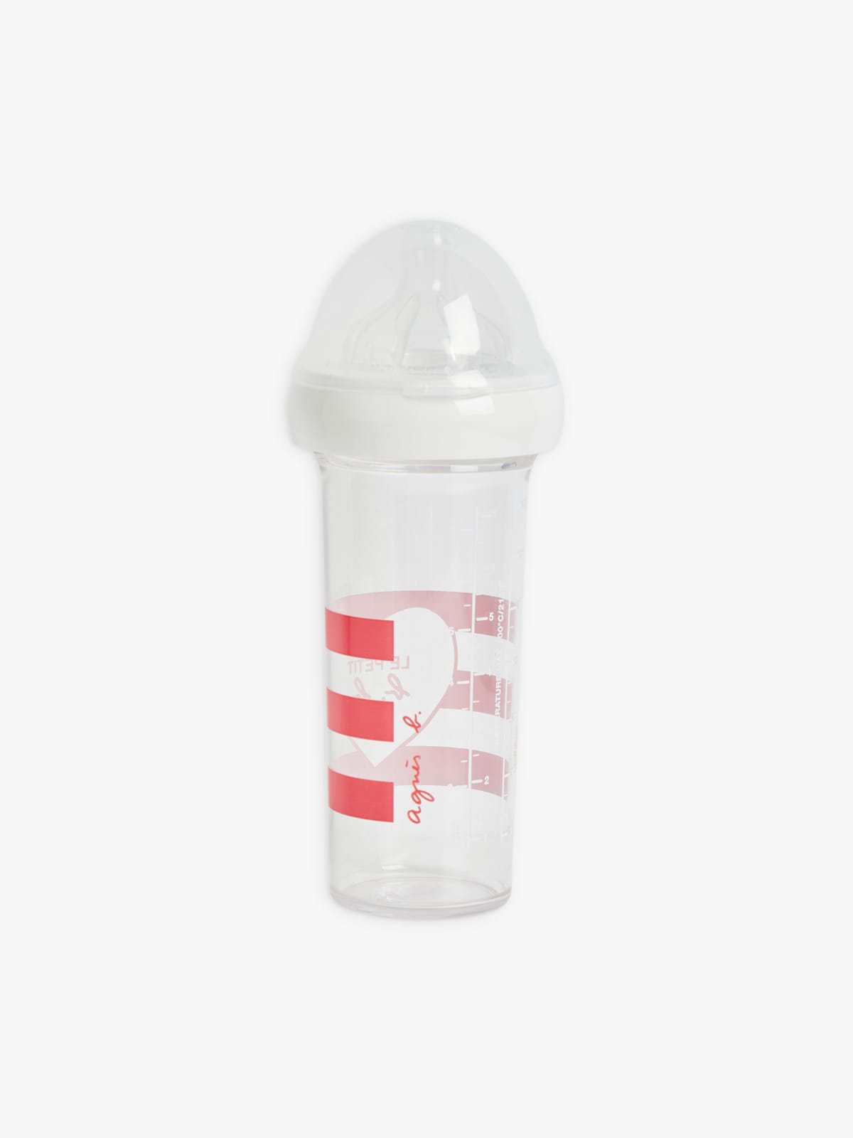 red baby bottle agnès b. x Le Biberon Français 210 ml