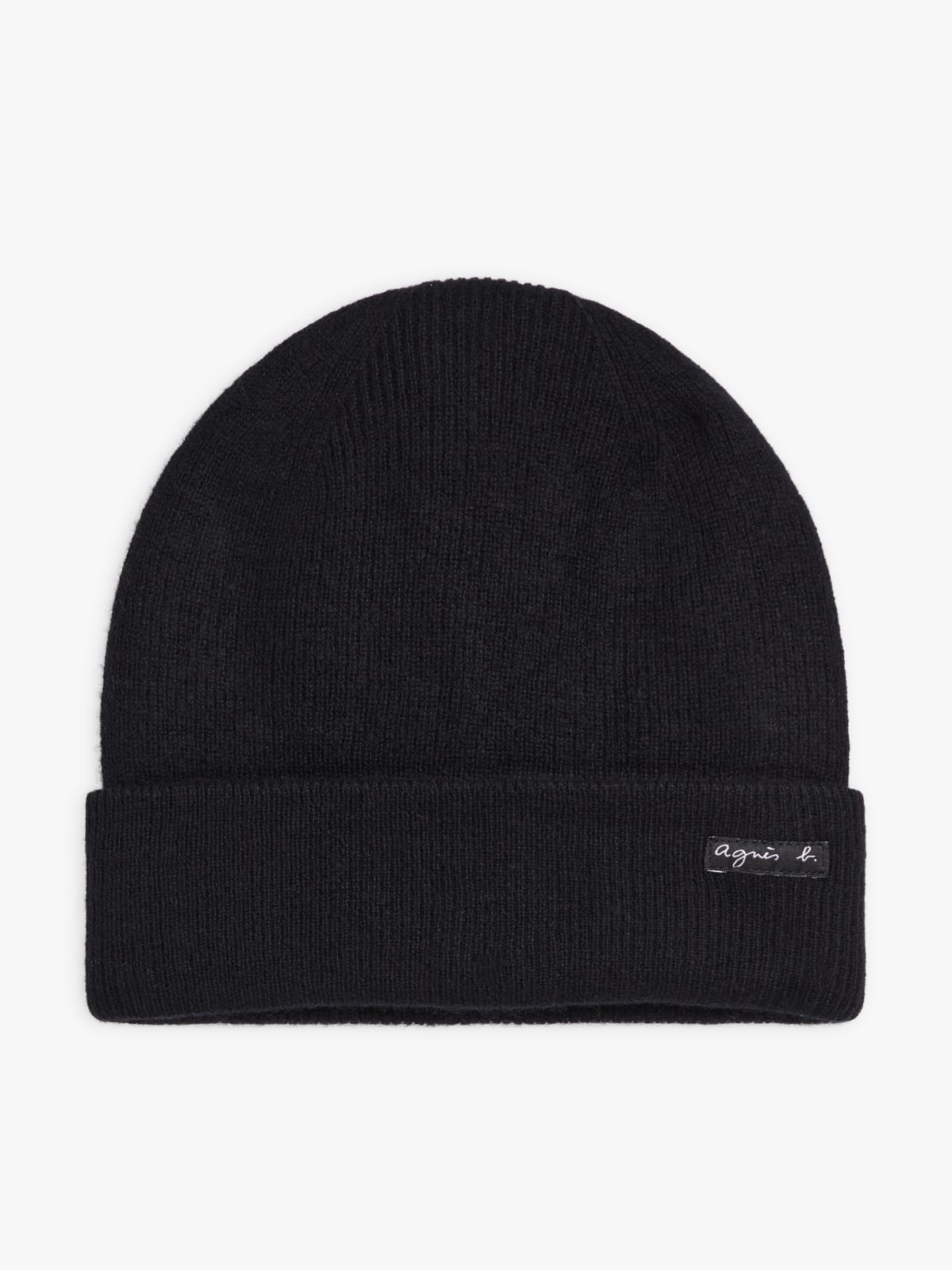 black cashmere Willy beanie