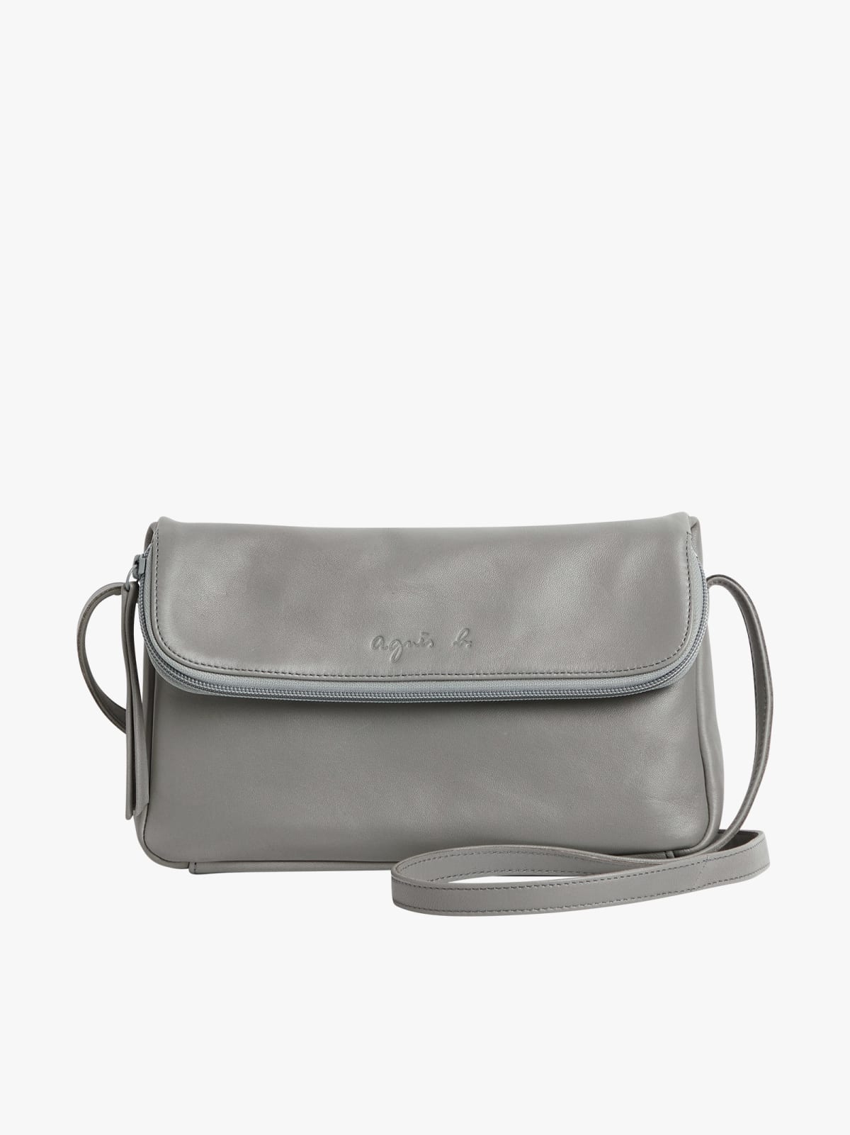 grey Asya lambskin bag
