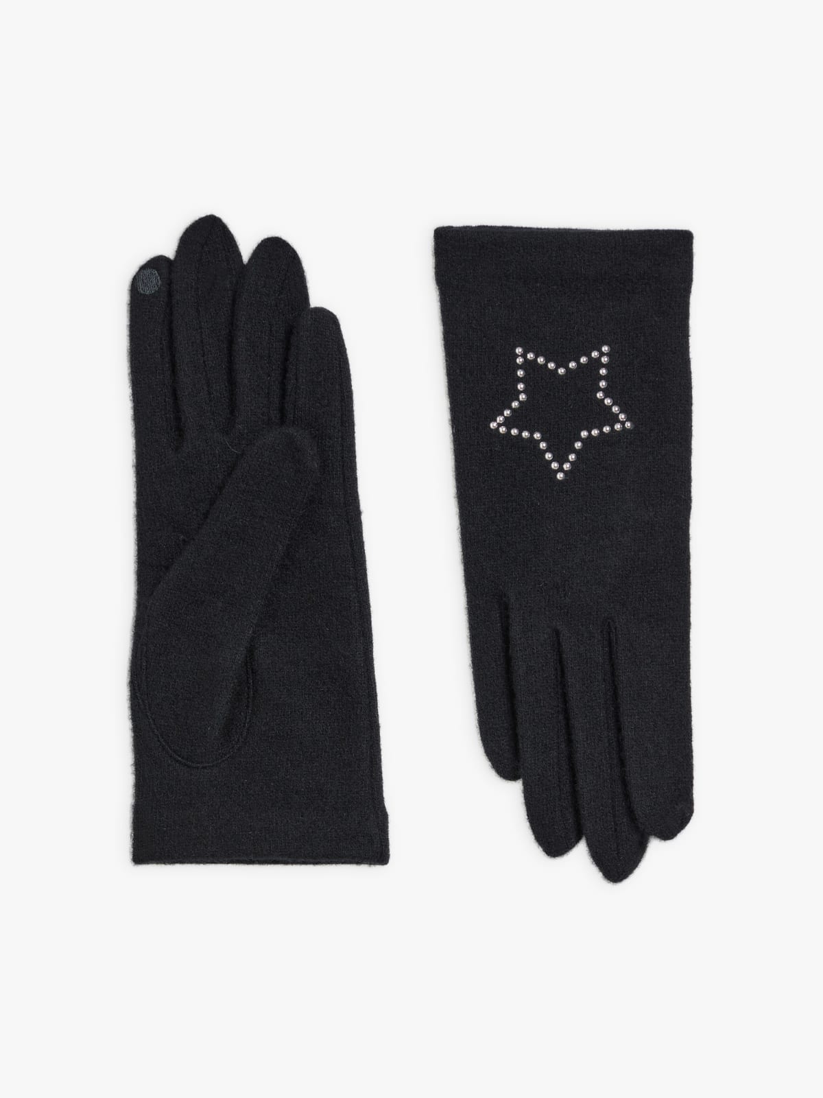 black wool Cindy gloves