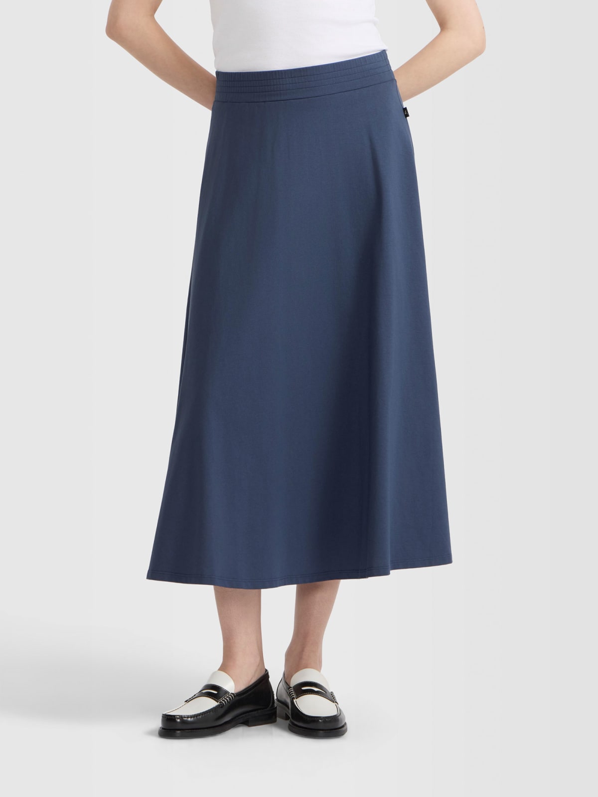 navy blue milaine skirt