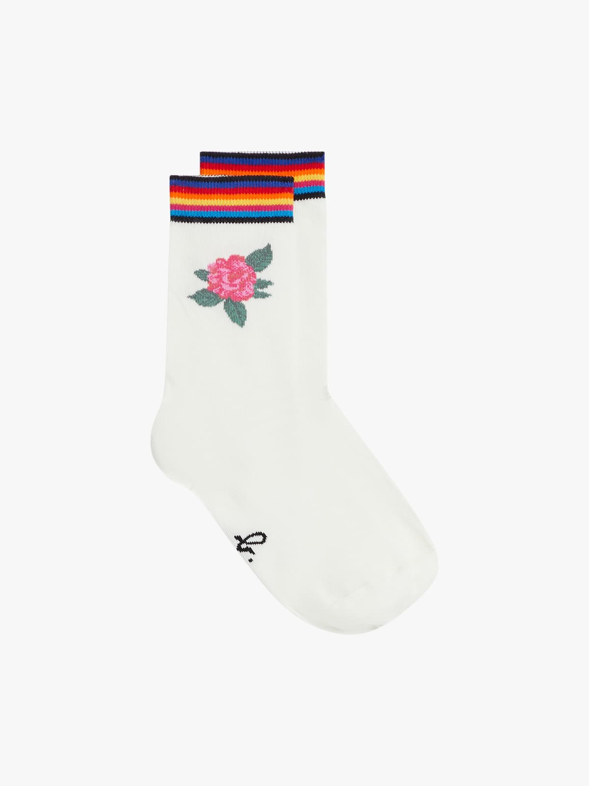 white Bertille cotton socks