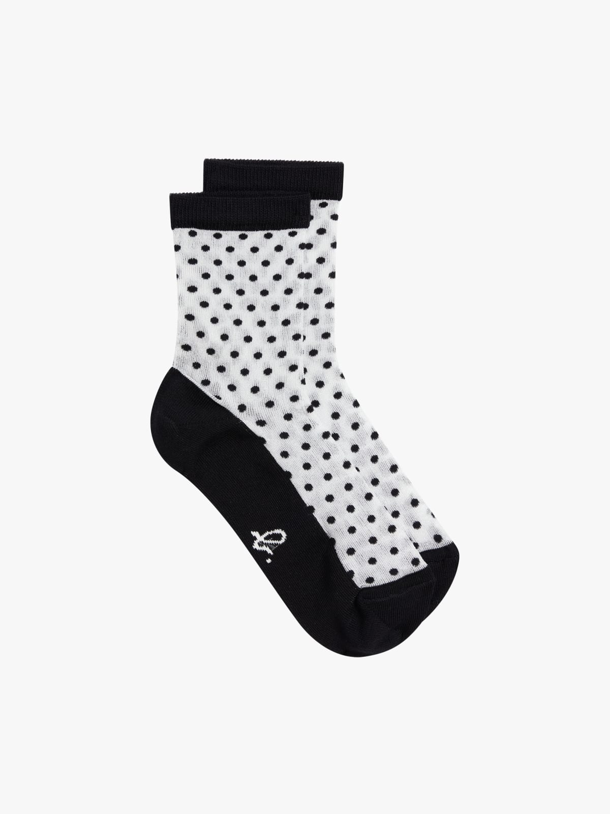 black Ines polyamide socks