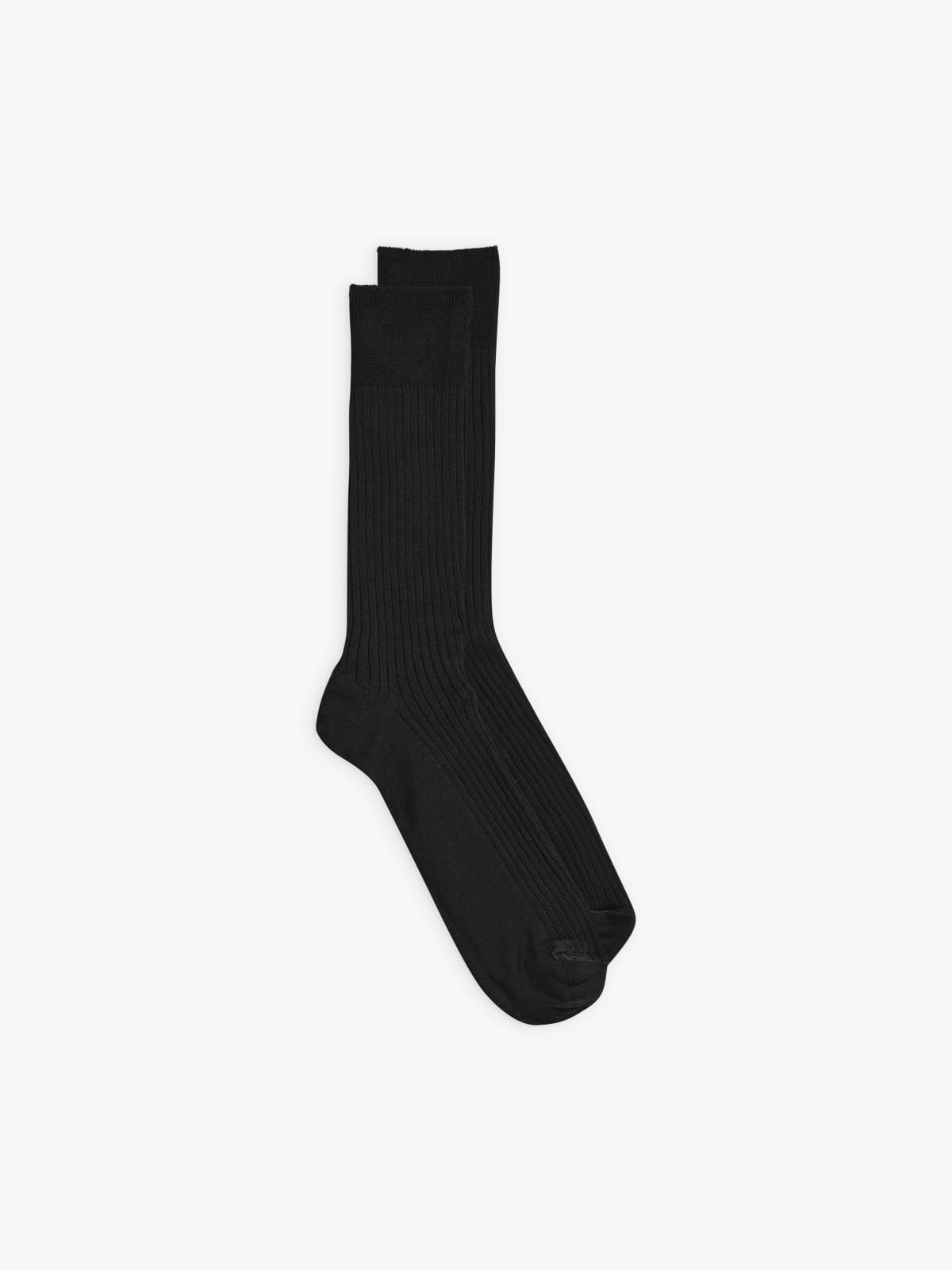 black François cotton socks