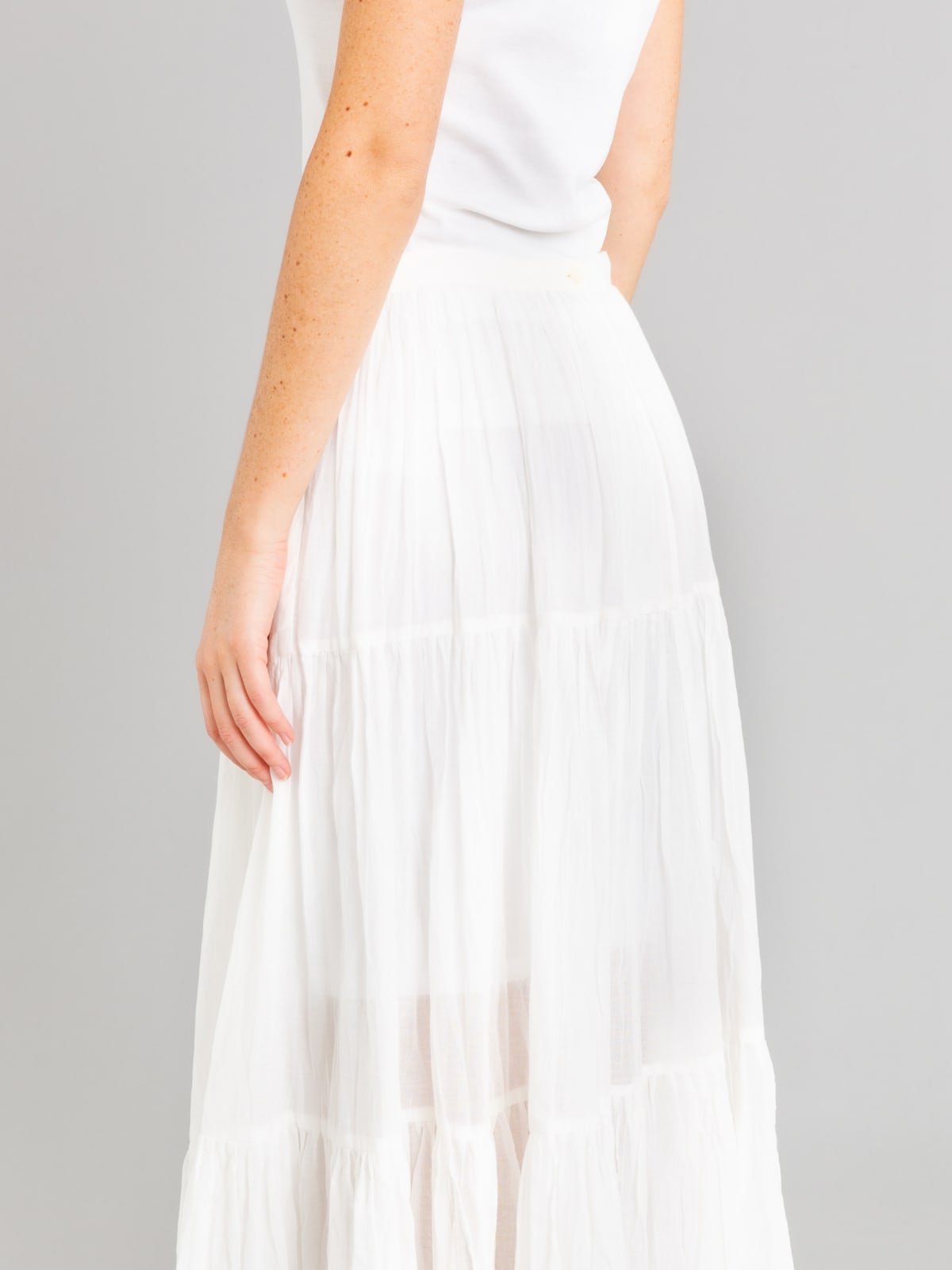 white underskirt