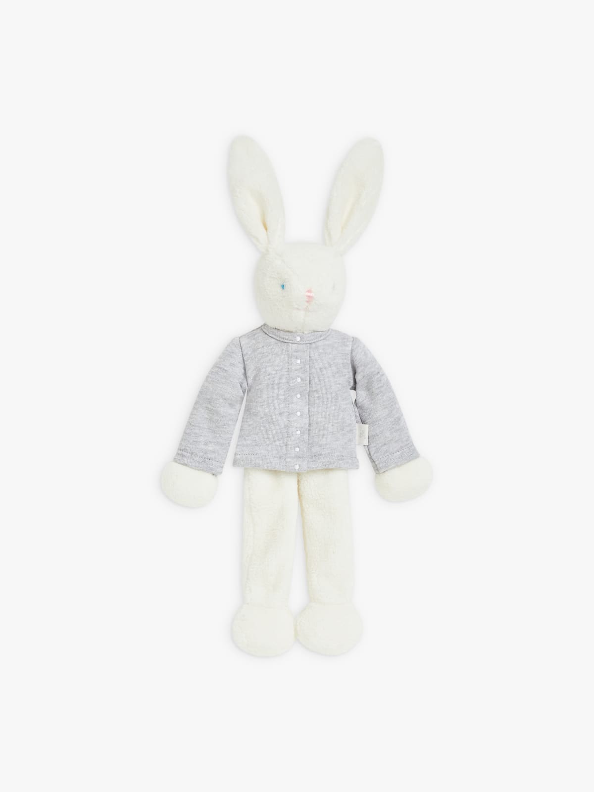 snap cardigan bunny cuddly toy