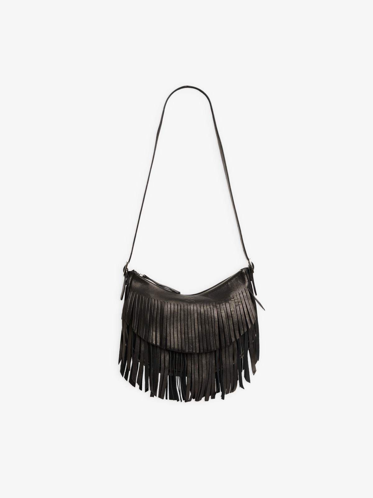 black leather Awa bag