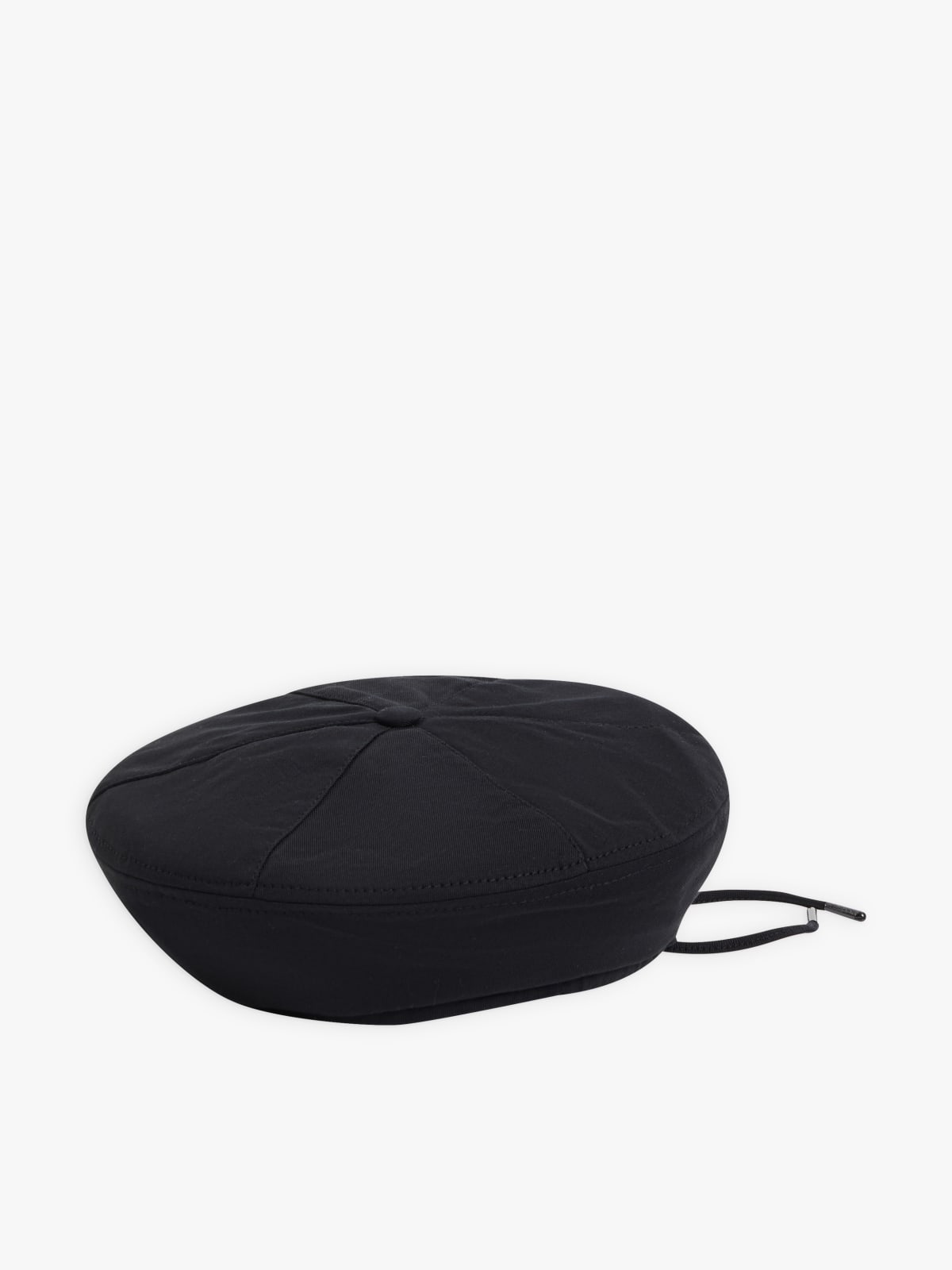 black cotton Vera beret
