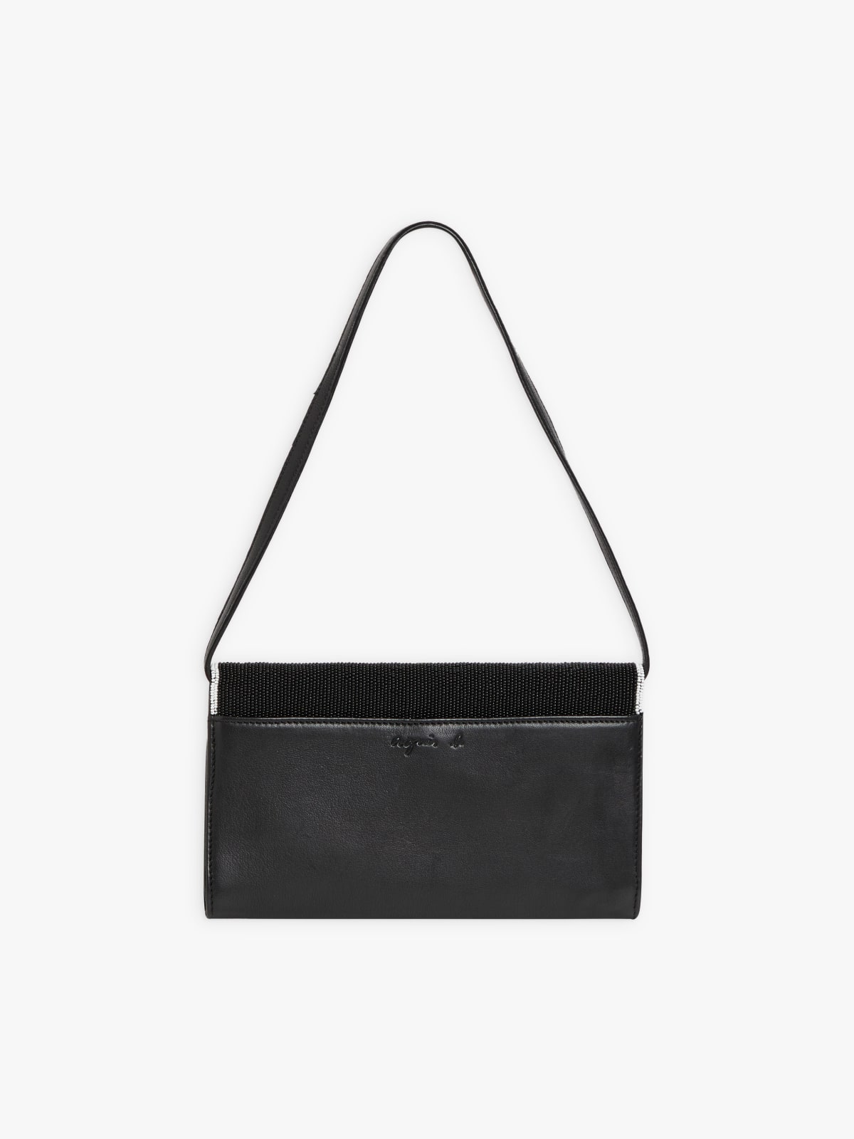 Loulou pearl-trimmed clutch bag
