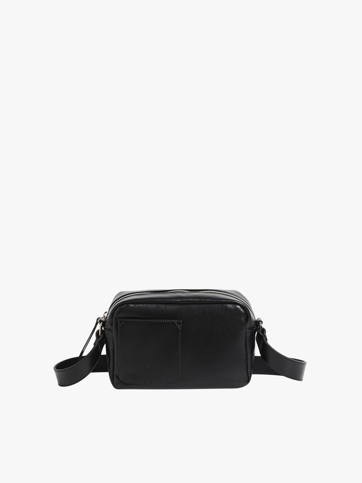 black Adil leather bag