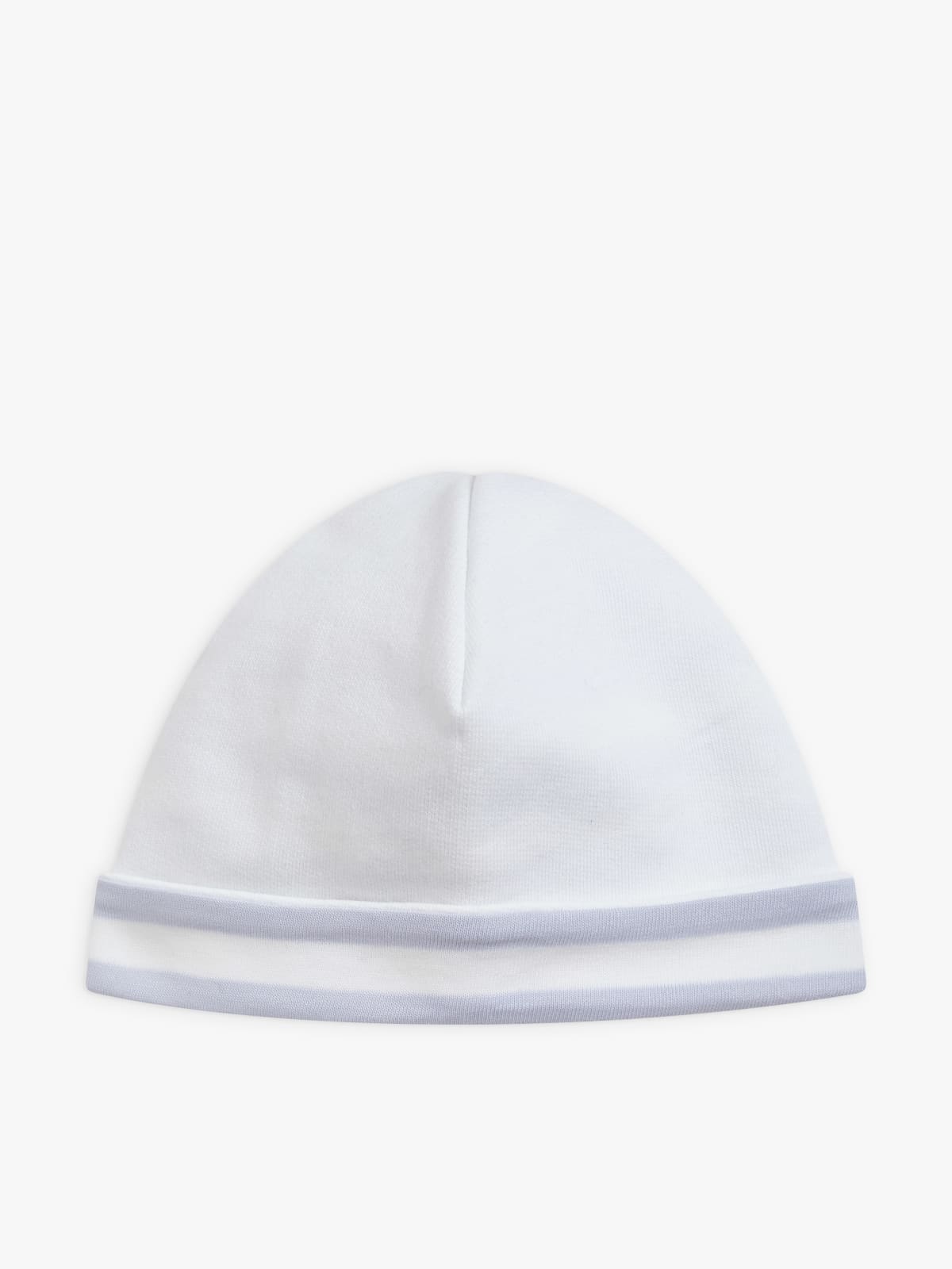 purple and white cotton jersey 12/12 striped reversible hat
