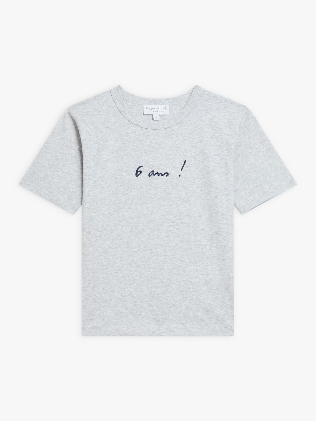 grey Anniversaire cotton t-shirt