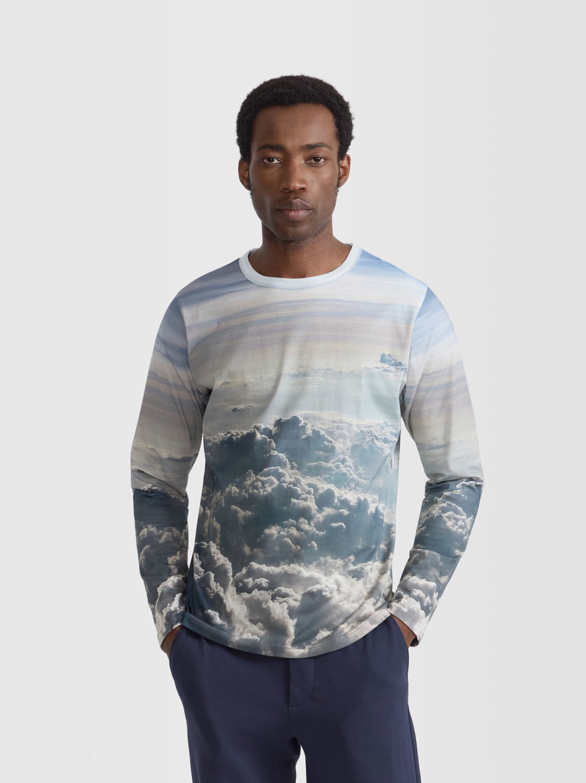 New Coulos cotton t-shirt printed with digital photo by agnès b.