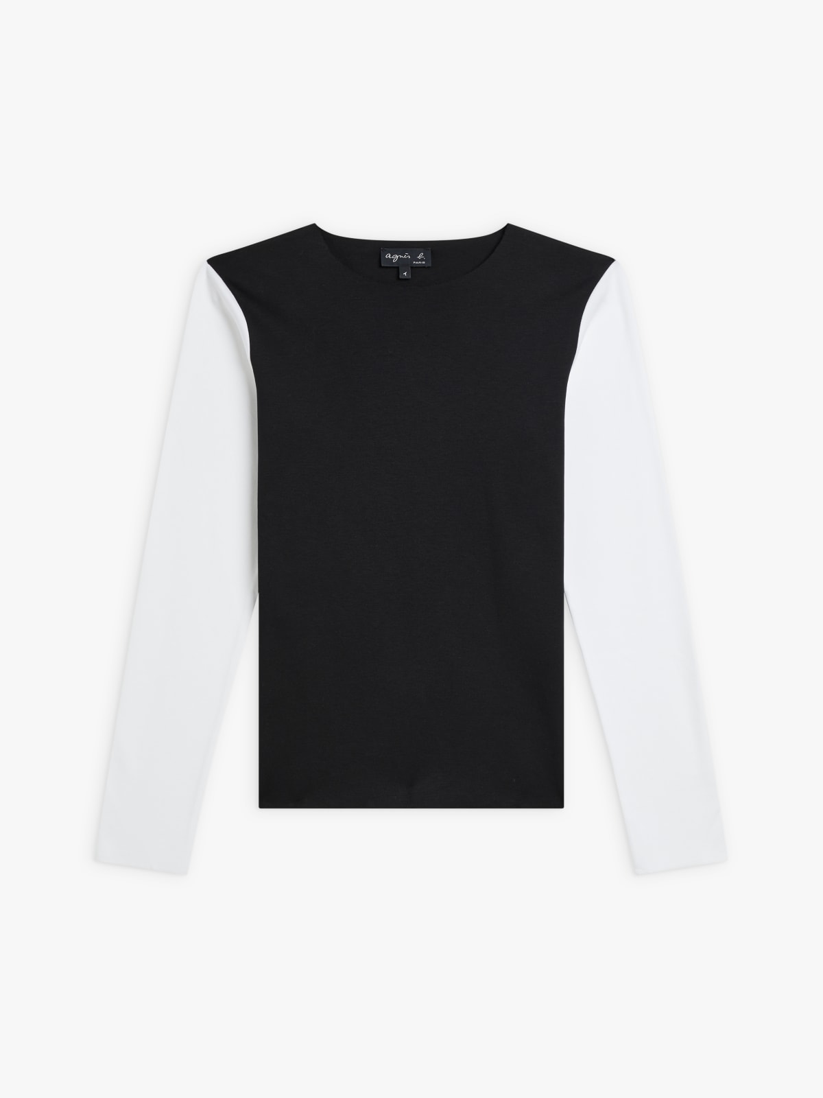black cotton Evening t-shirt