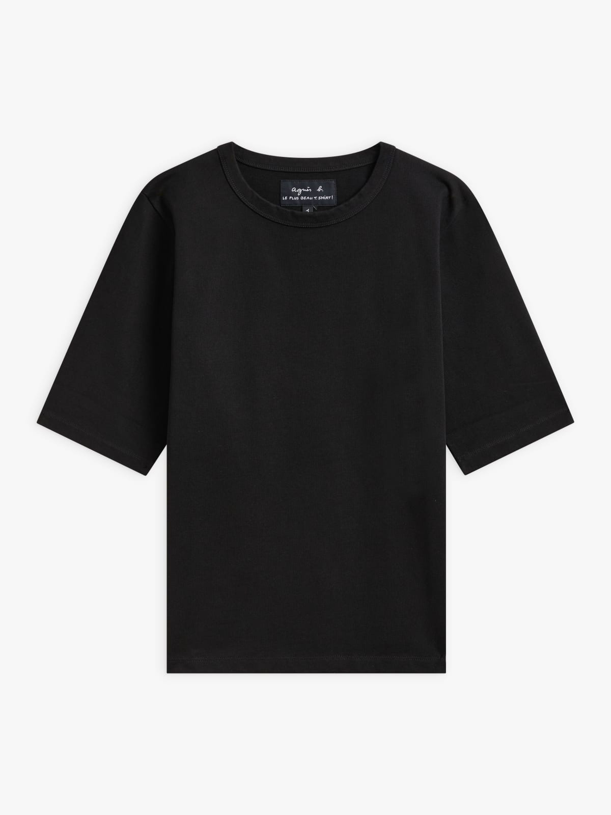 black cotton Brando t-shirt