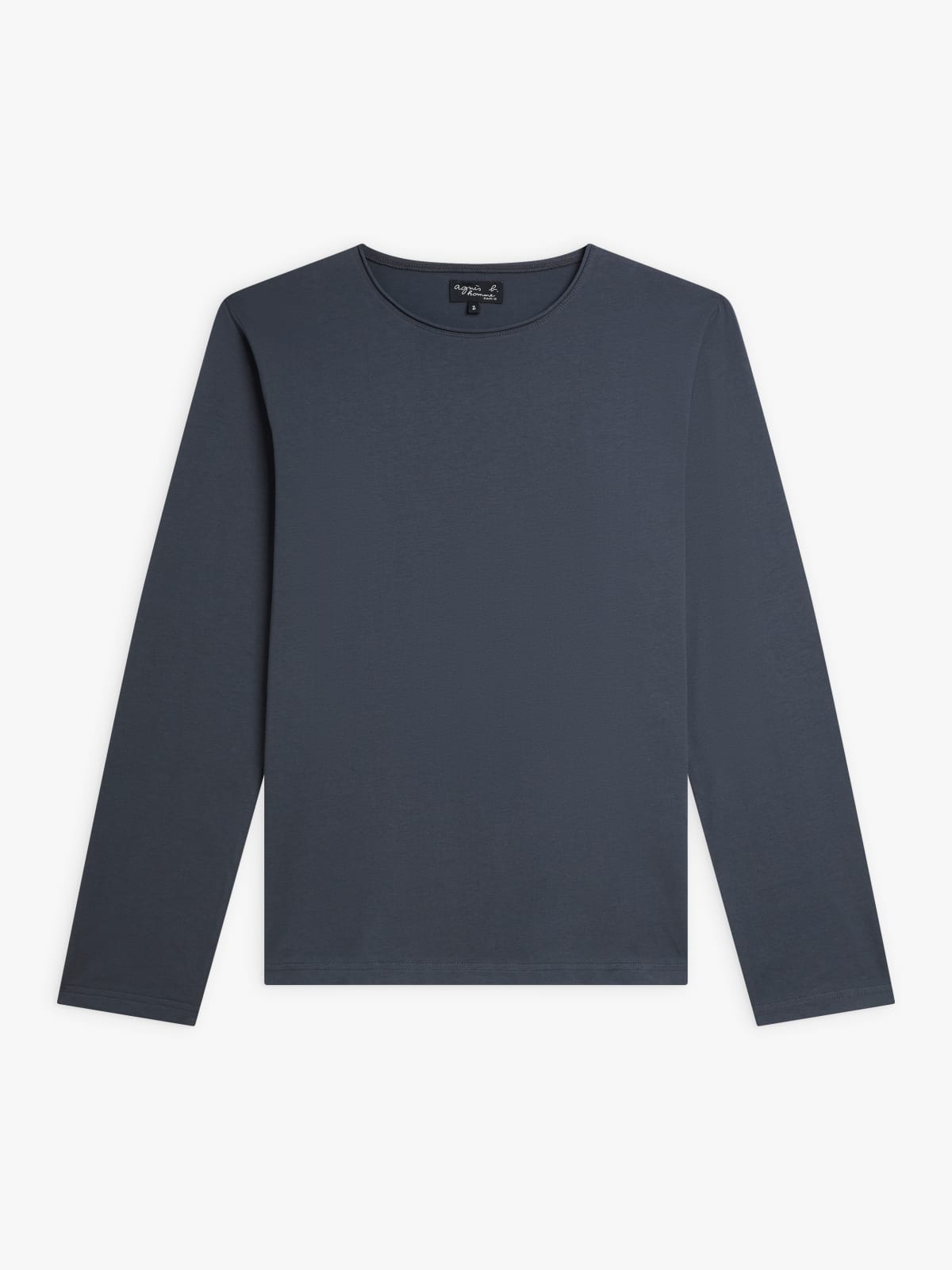 grey cotton jersey Roulotte t-shirt
