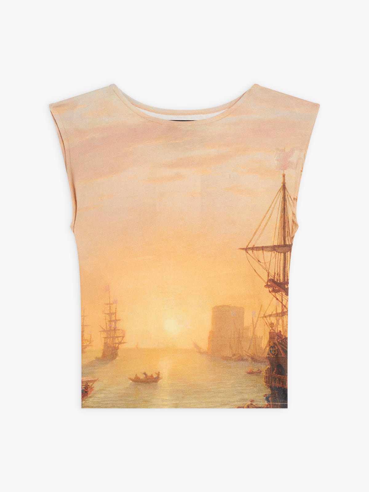 cotton t-shirt agnès b. inspired by the Louvre