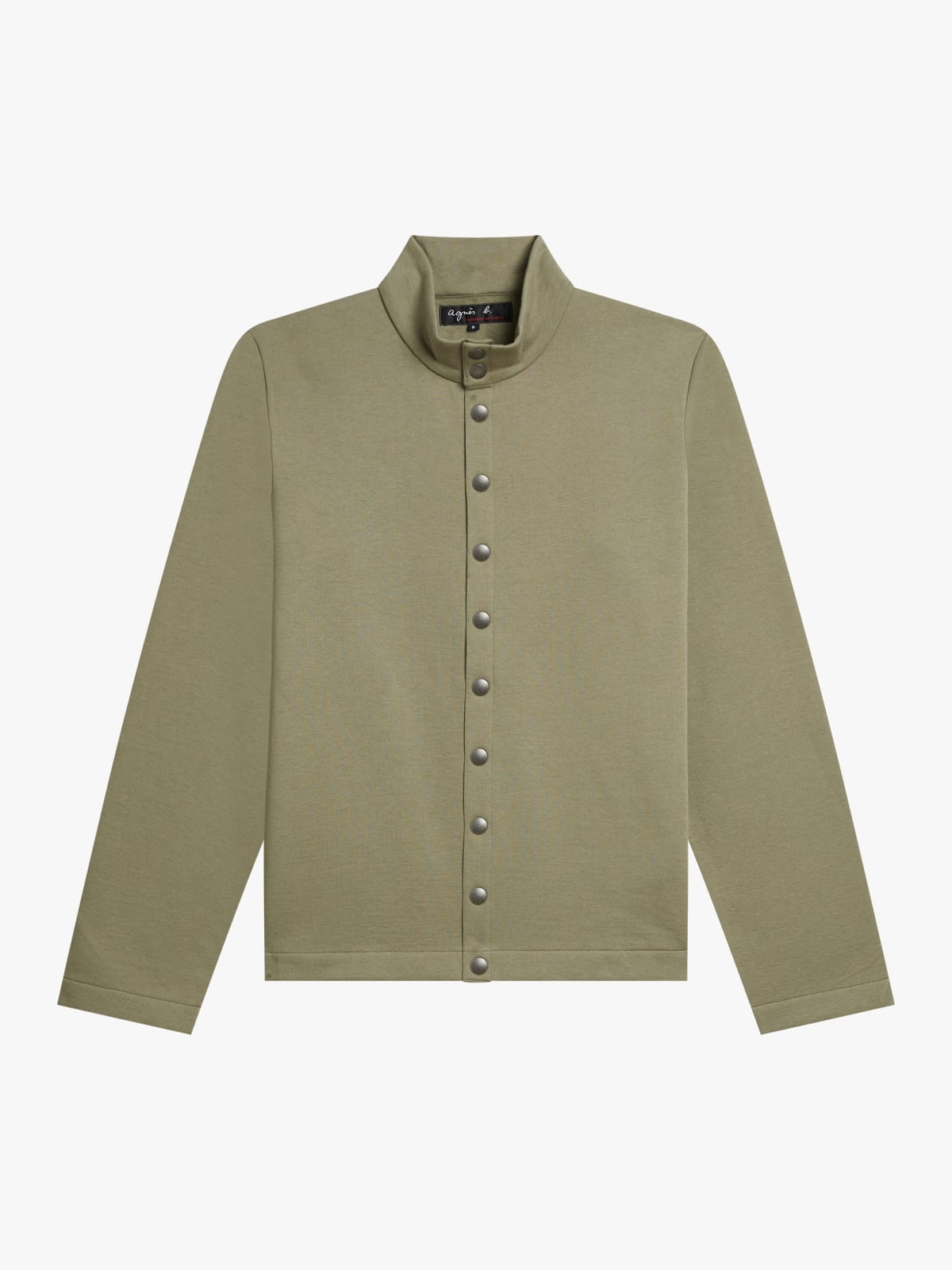 green cotton New Yvan cardigan