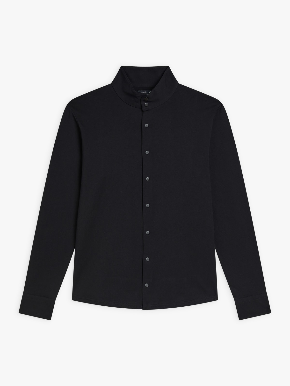 black cotton jersey Romeo shirt