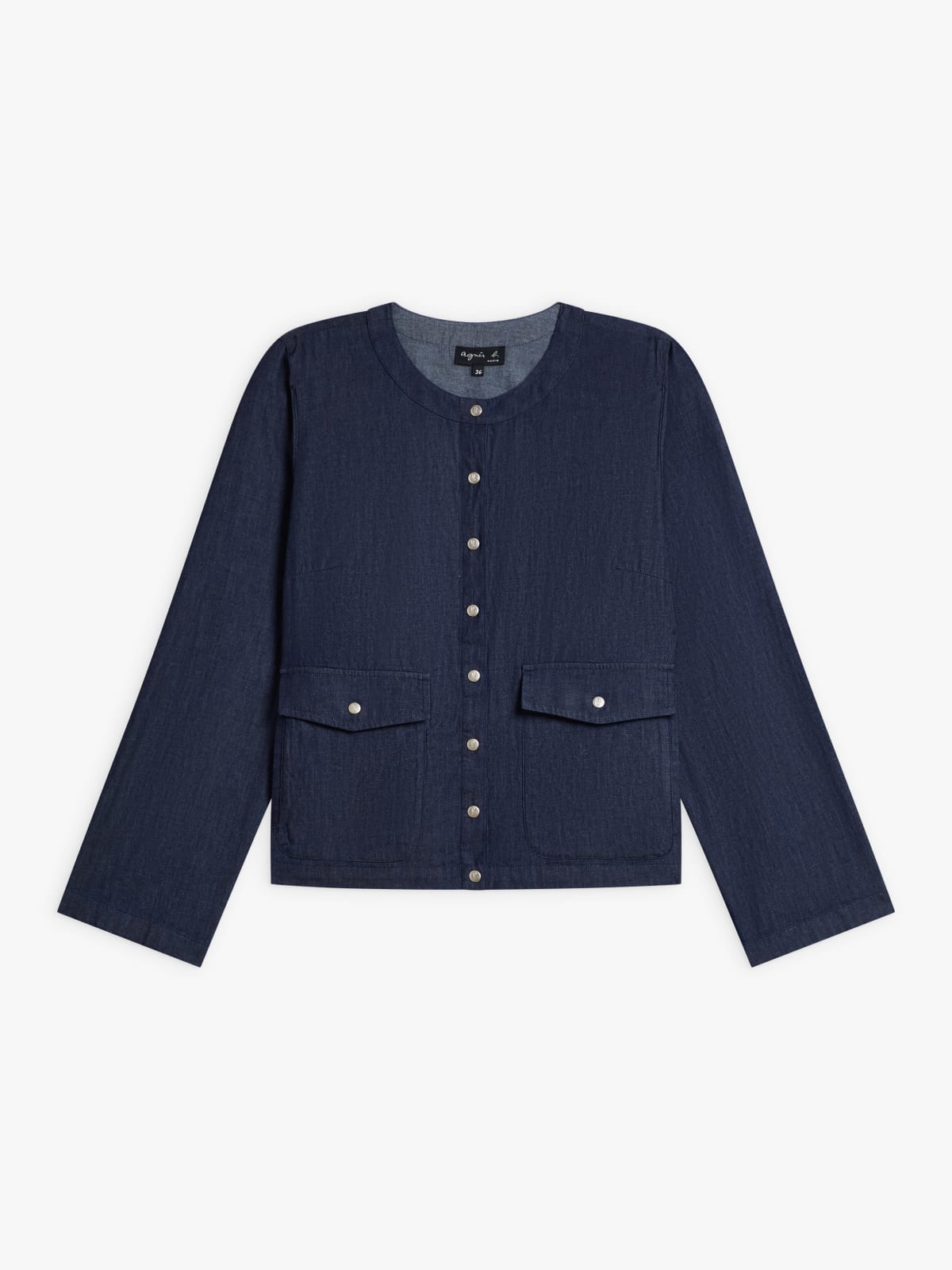 denim shirt cardigan 