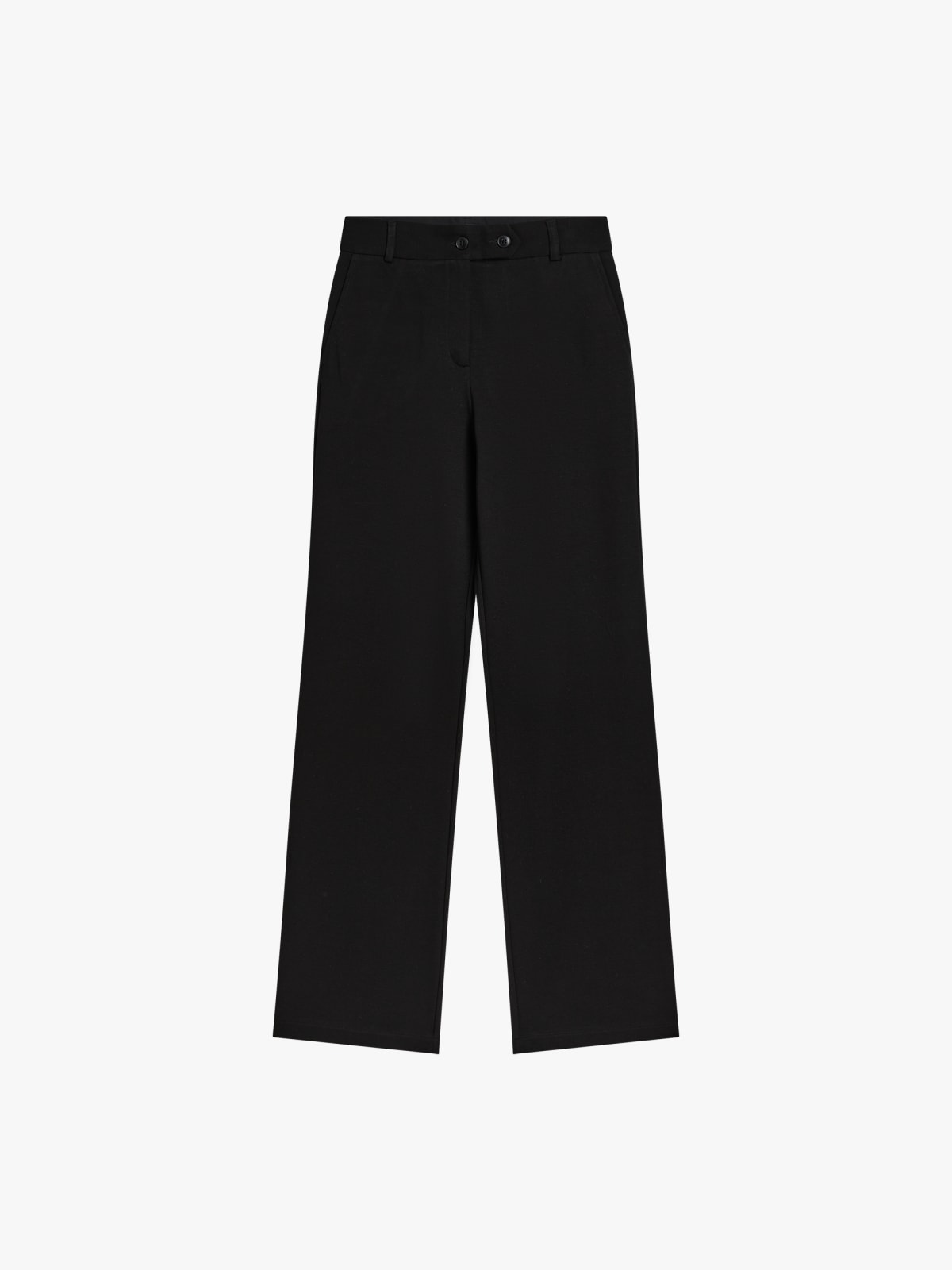 Black Garçon viscose trousers