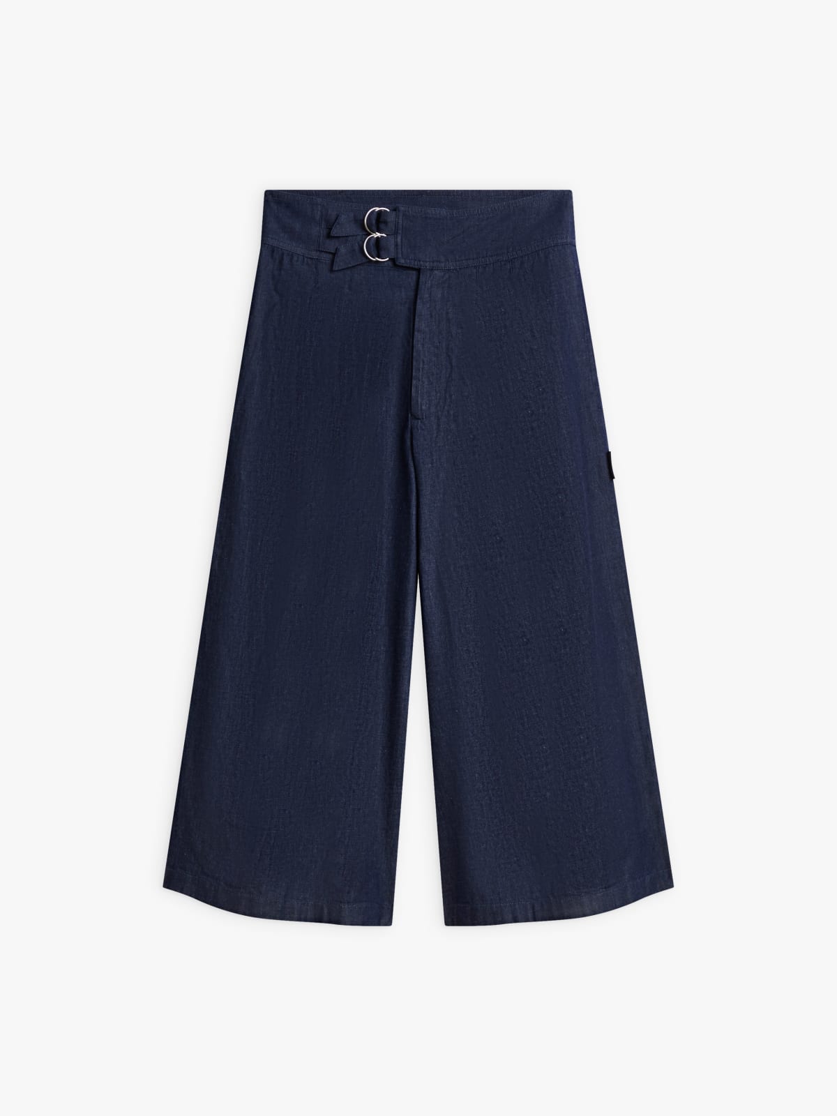 Long denim culottes 