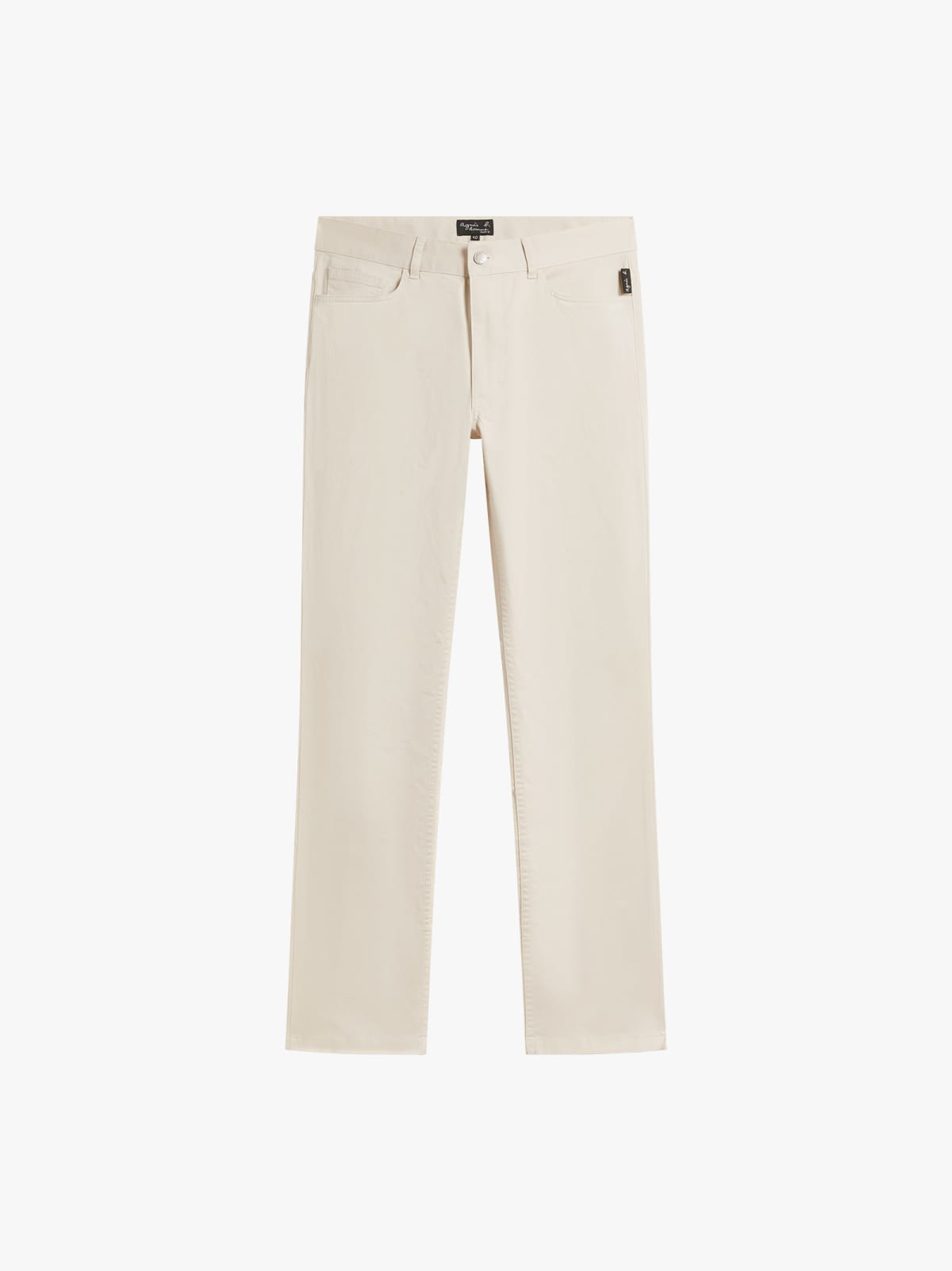 brown Iggy slim-fit cotton gabardine jeans