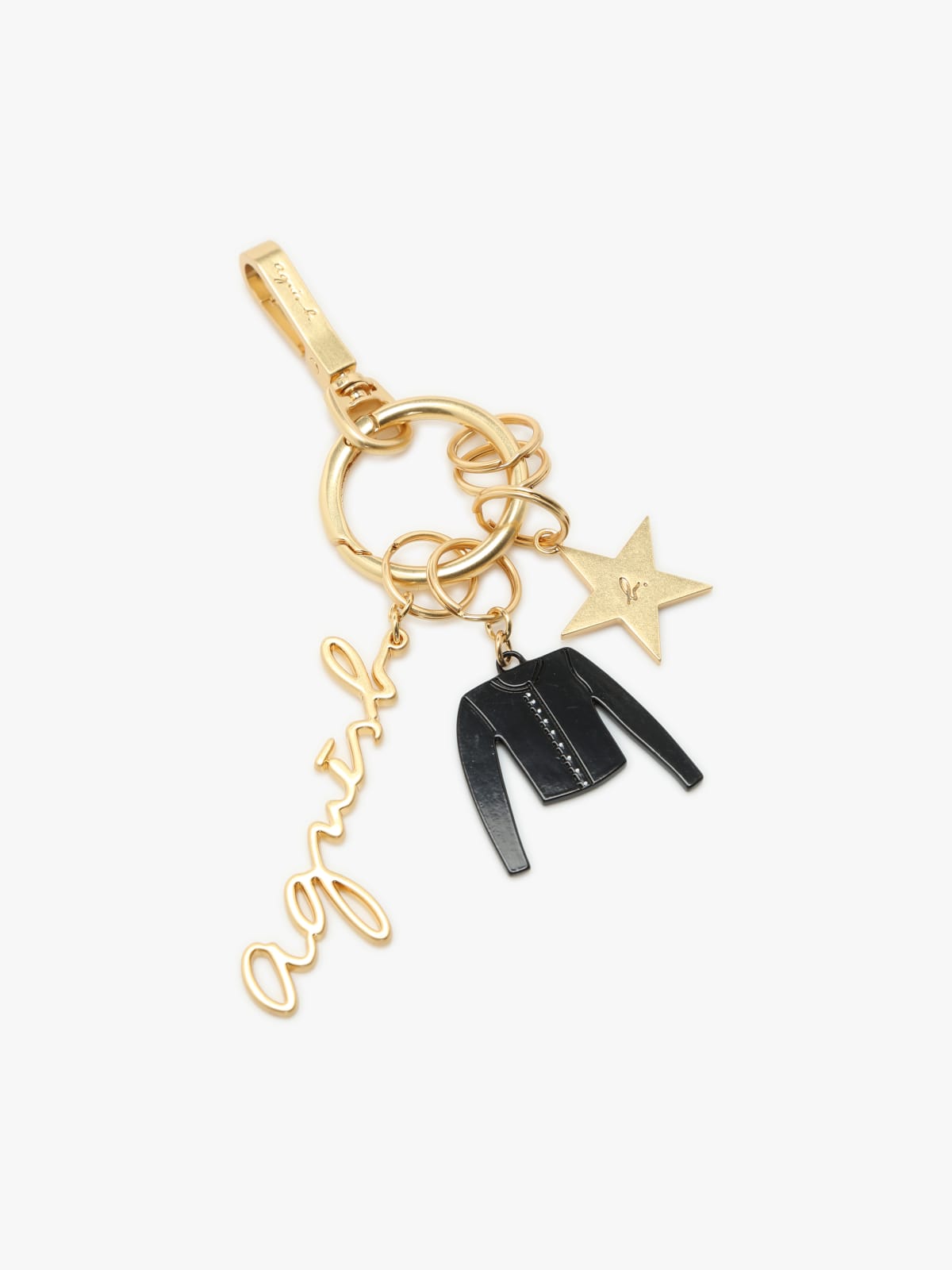 metal keyring with logo