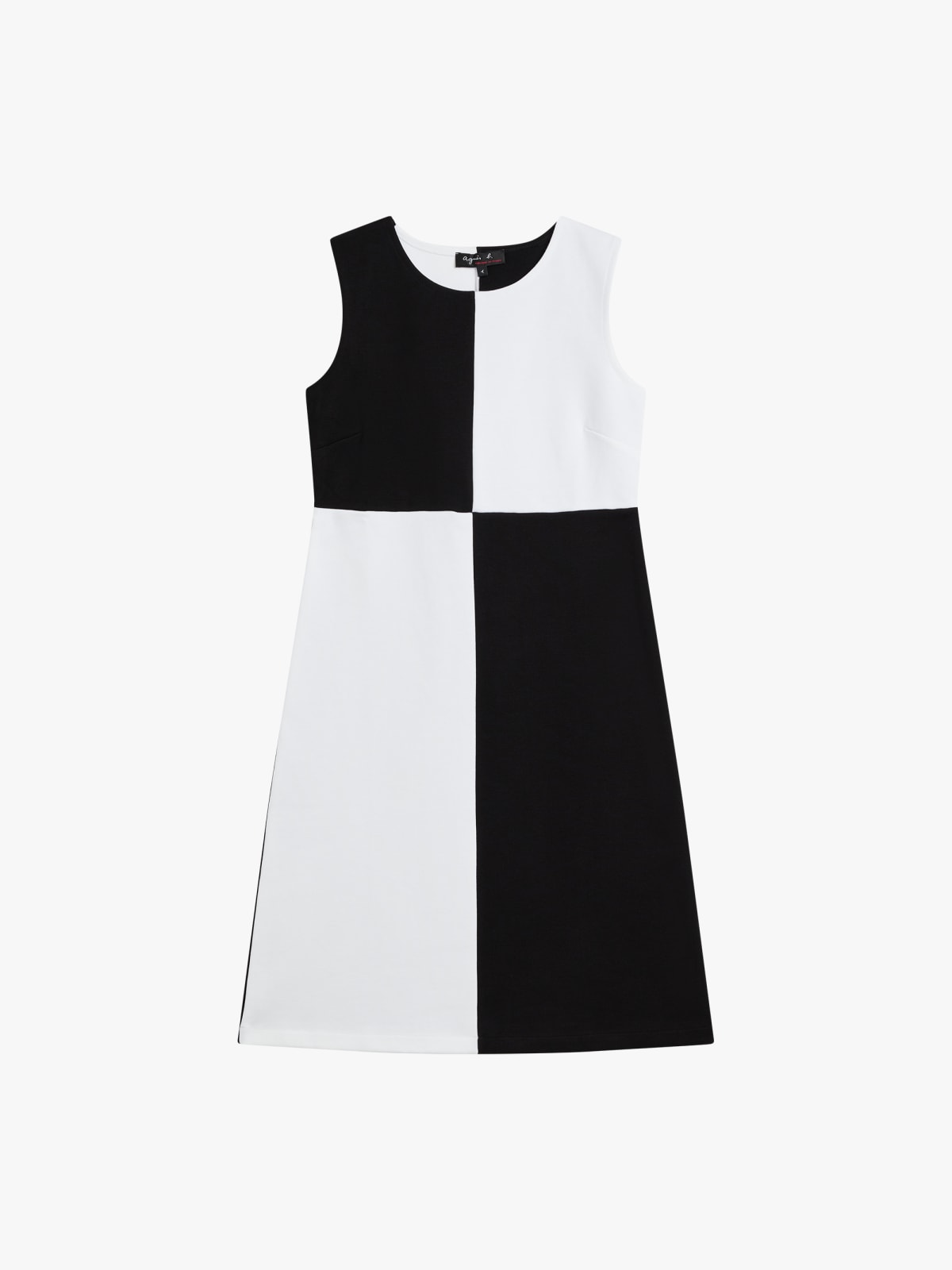 black Alexandrie cotton jersey dress