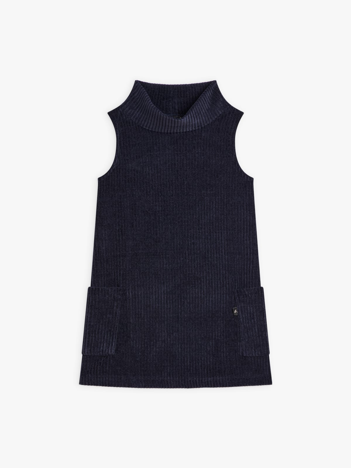 blue jersey Maori dress