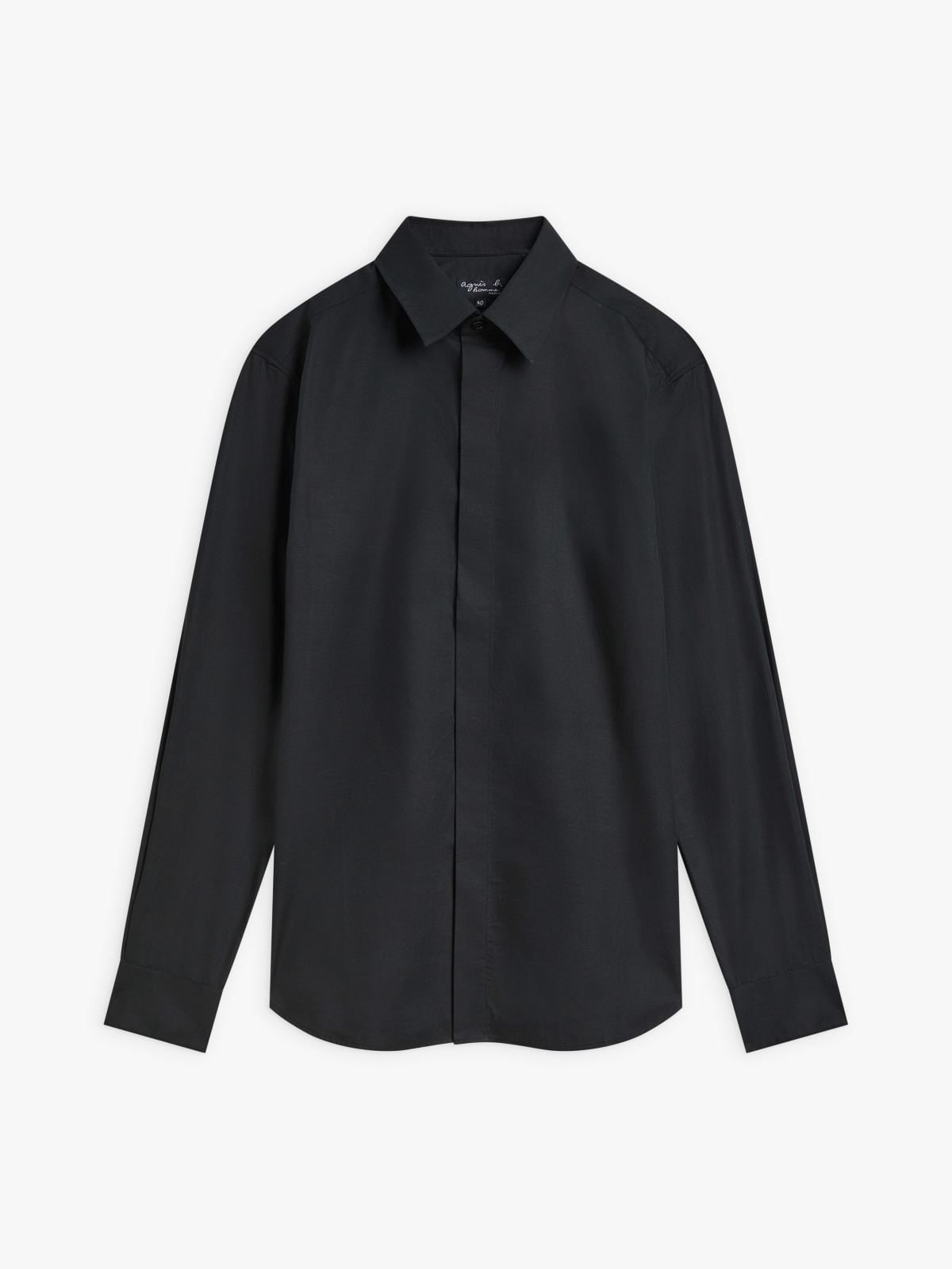 black cotton shirt