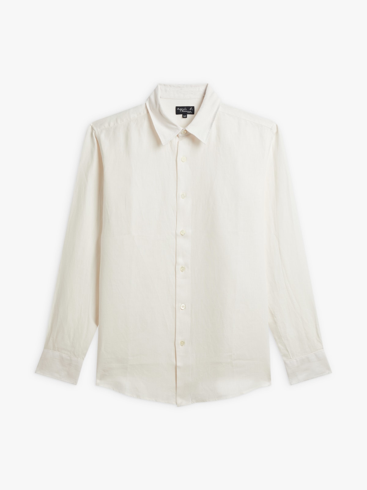 beige linen André shirt