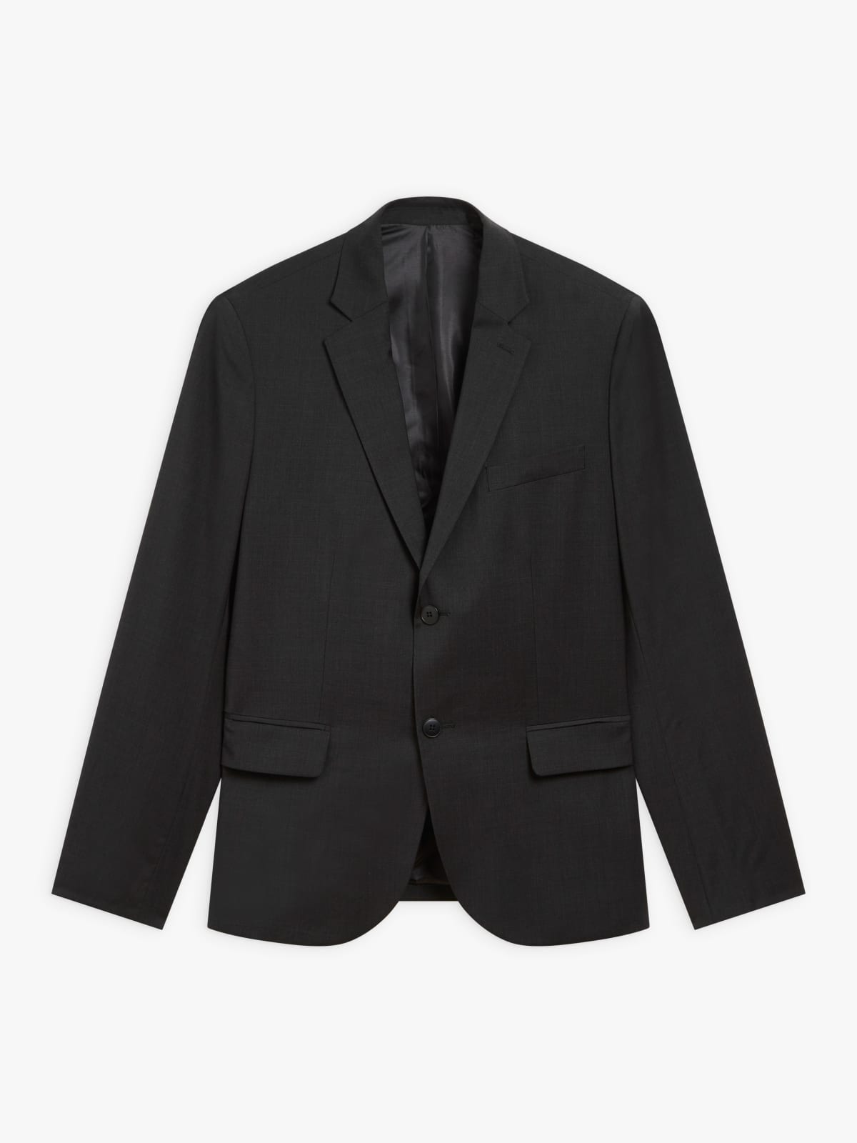 grey wool Domino jacket