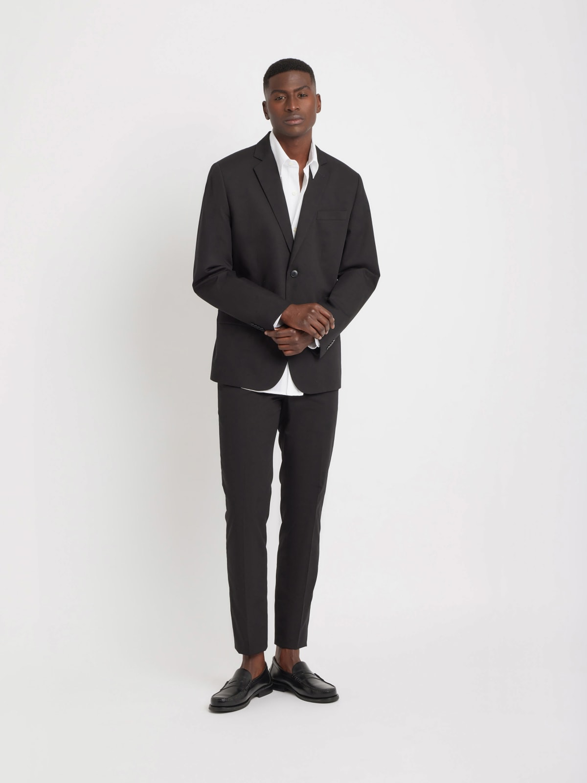 black Trictrac jacket in cotton