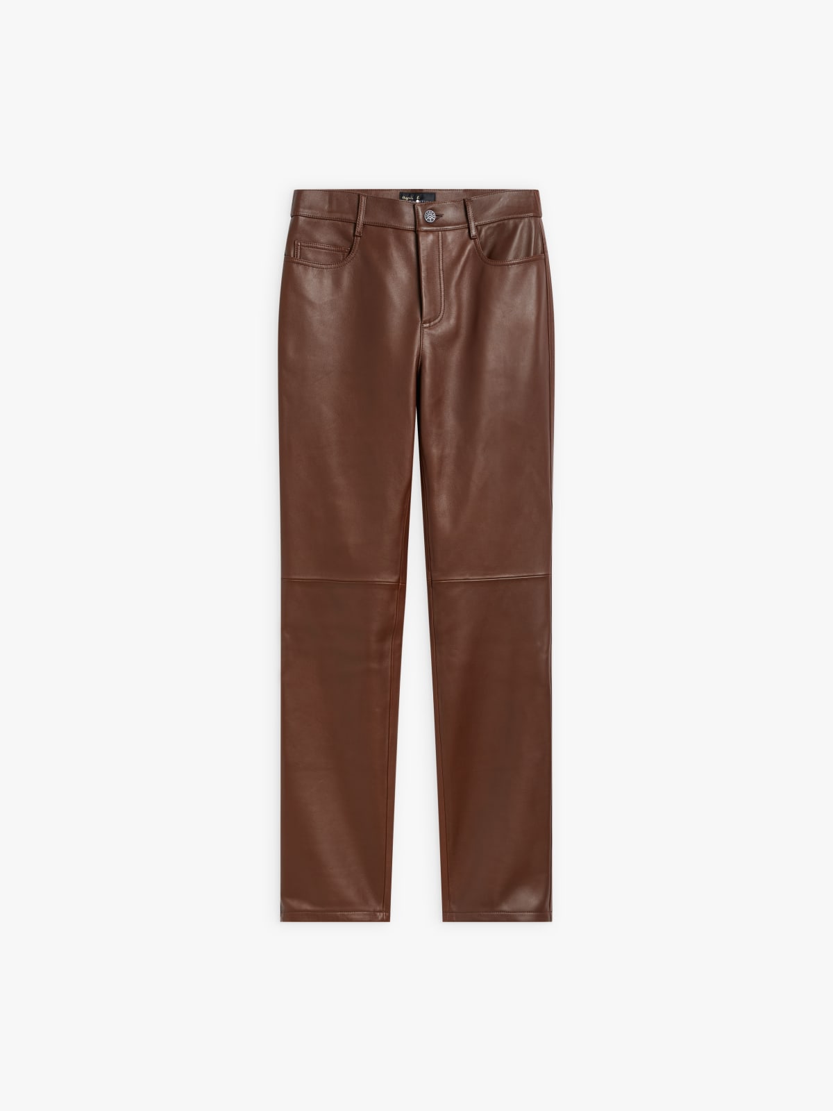brown soft lambskin Hina trousers 