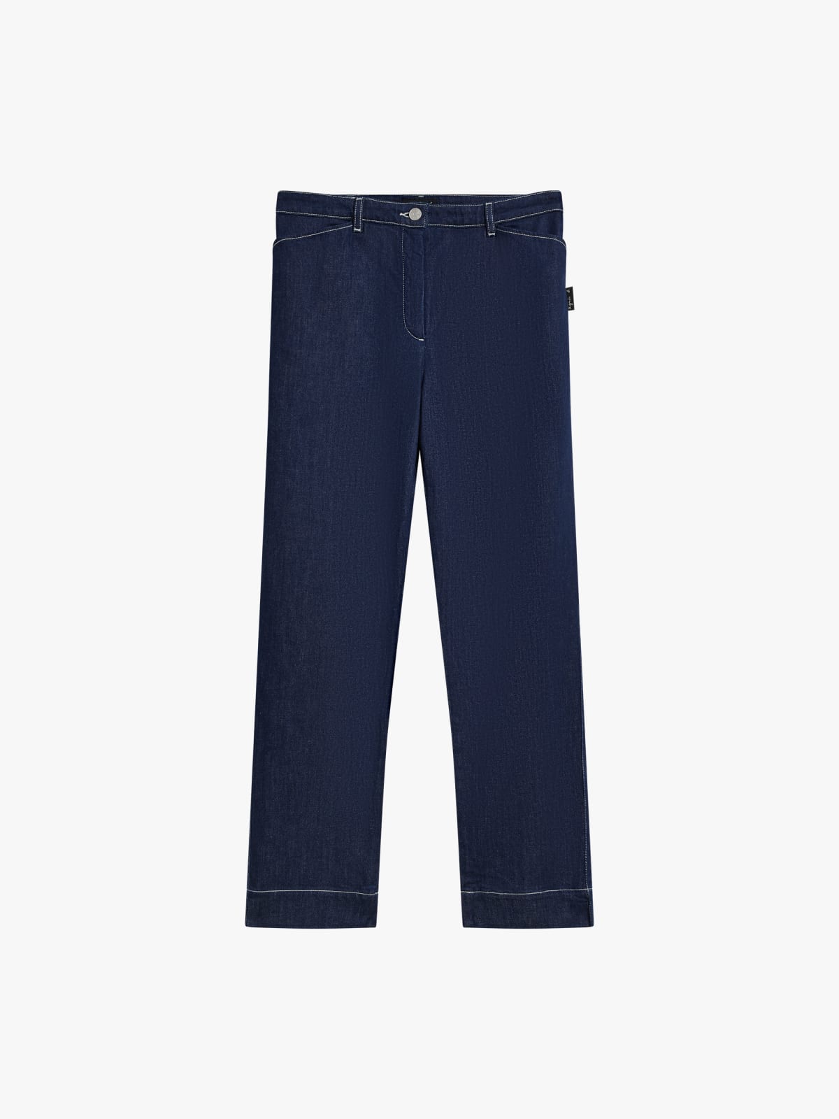 blue Elvy denim trousers
