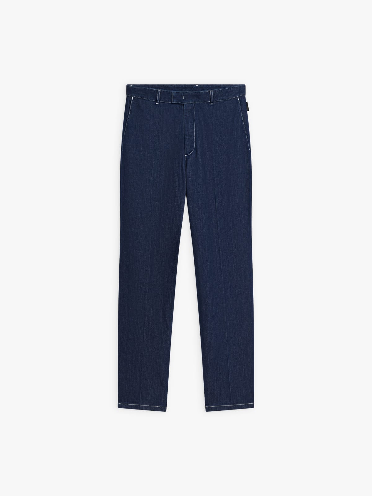 denim Lucas cotton trousers